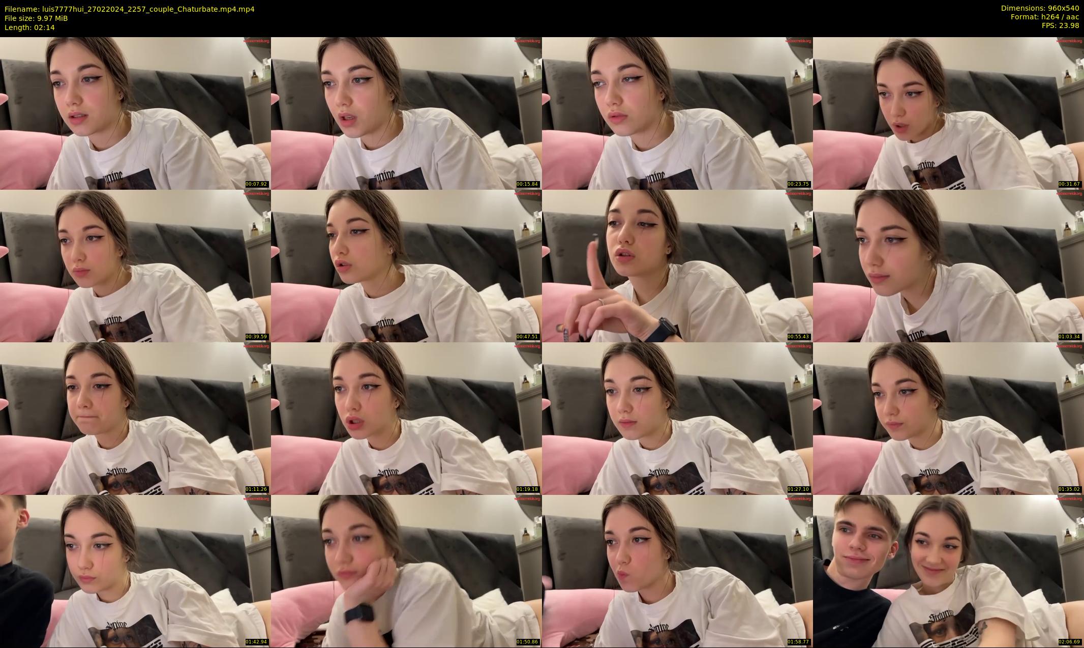 luis7777hui — 3 minute Chaturbate couple cam show recording, 480p, Feb 27, 2024
