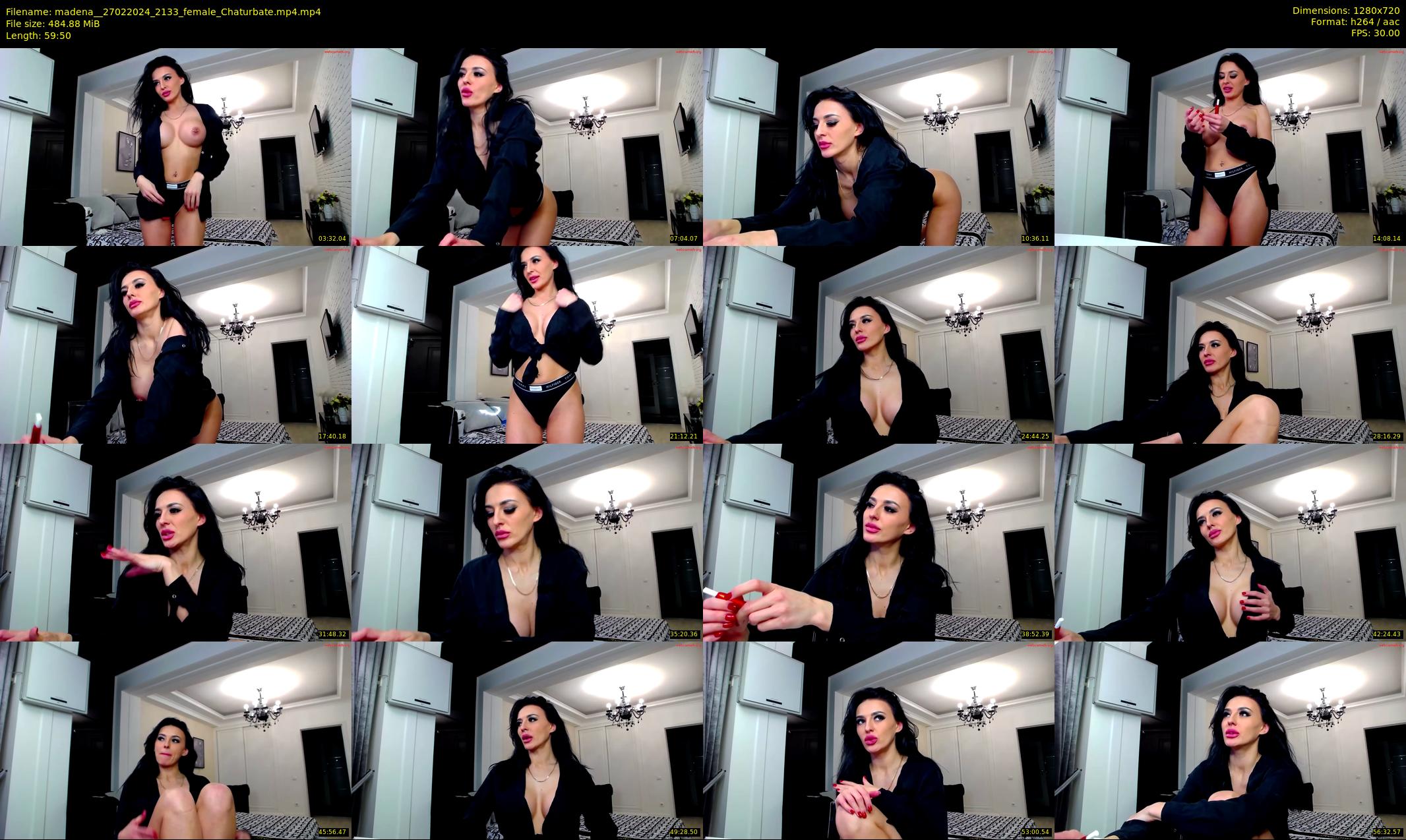 madena_ — 60 minute Chaturbate female cam show recording, 720p, Feb 27, 2024