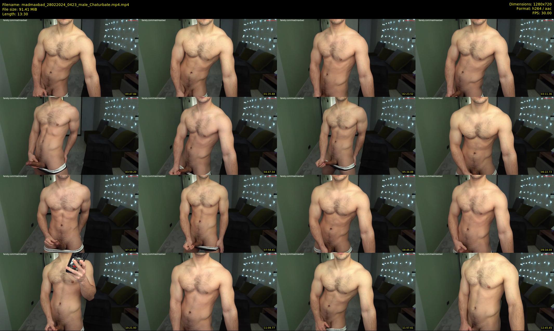 madmaxbad — 14 minute Chaturbate male cam show recording, 720p, Feb 28, 2024