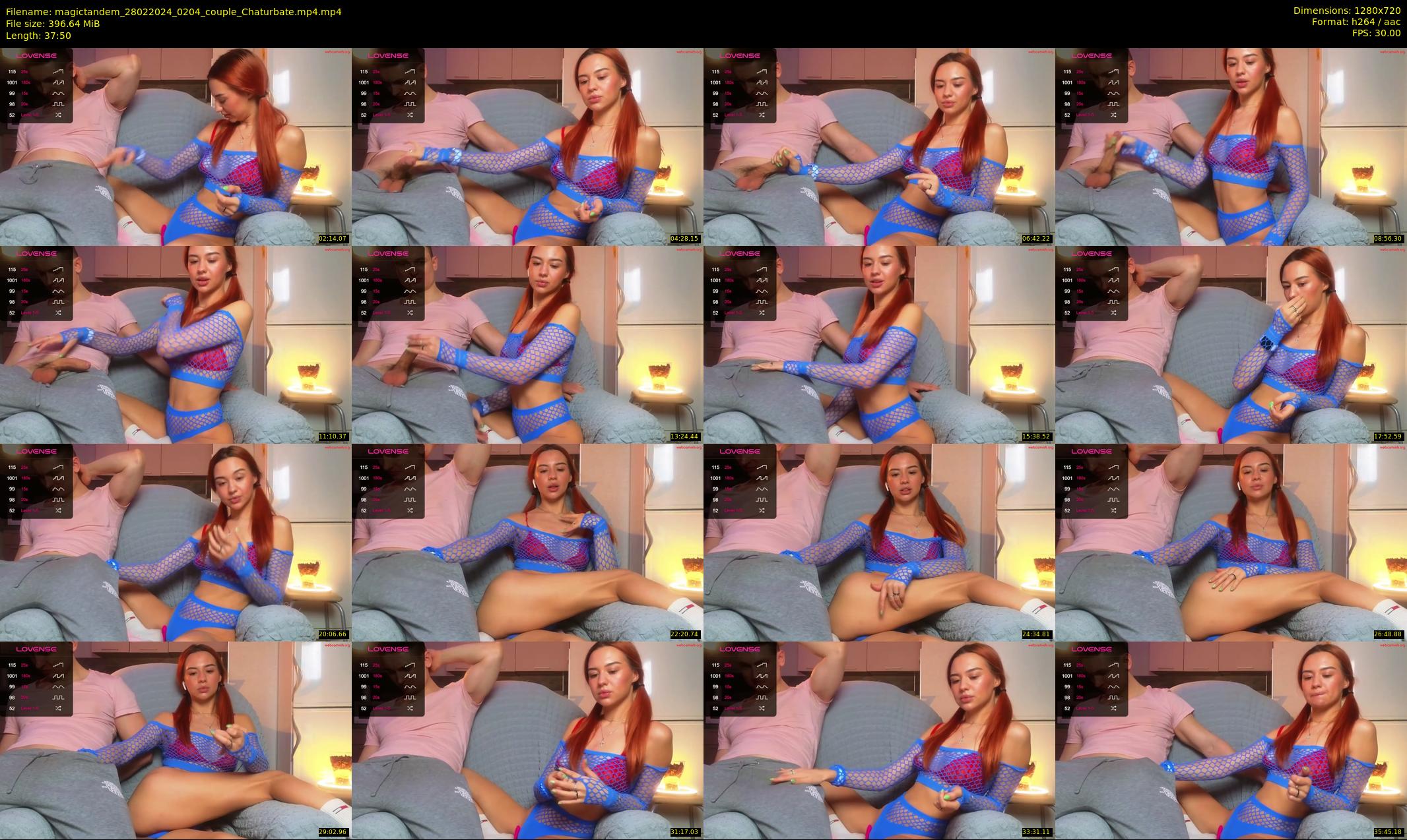 magictandem — 38 minute Chaturbate couple cam show recording, 720p, Feb 28, 2024
