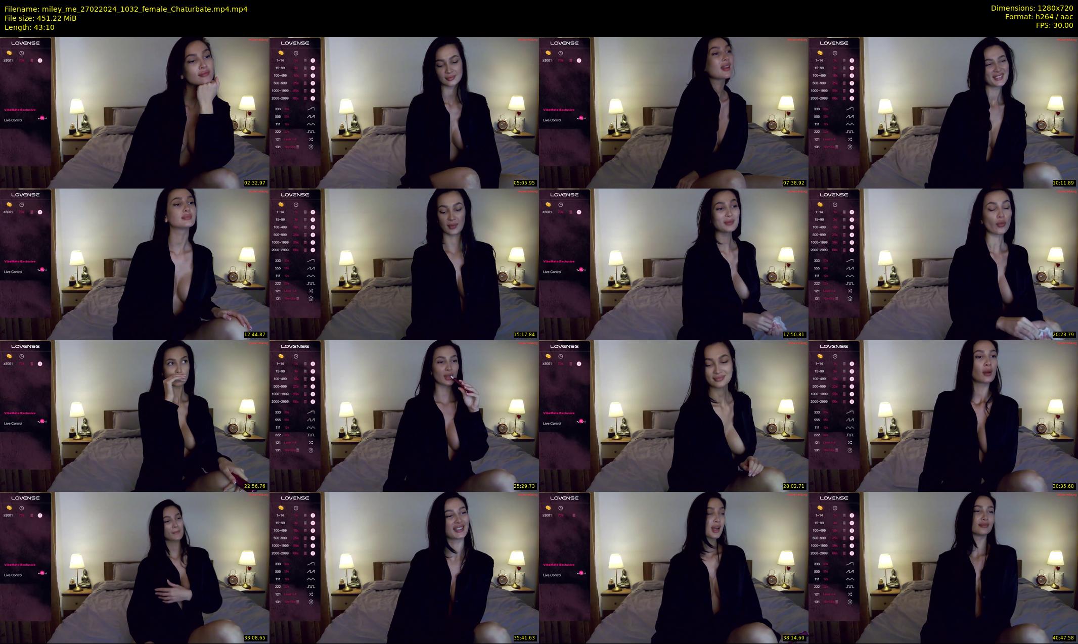 miley_me — 44 minute Chaturbate female cam show recording, 720p, Feb 27, 2024