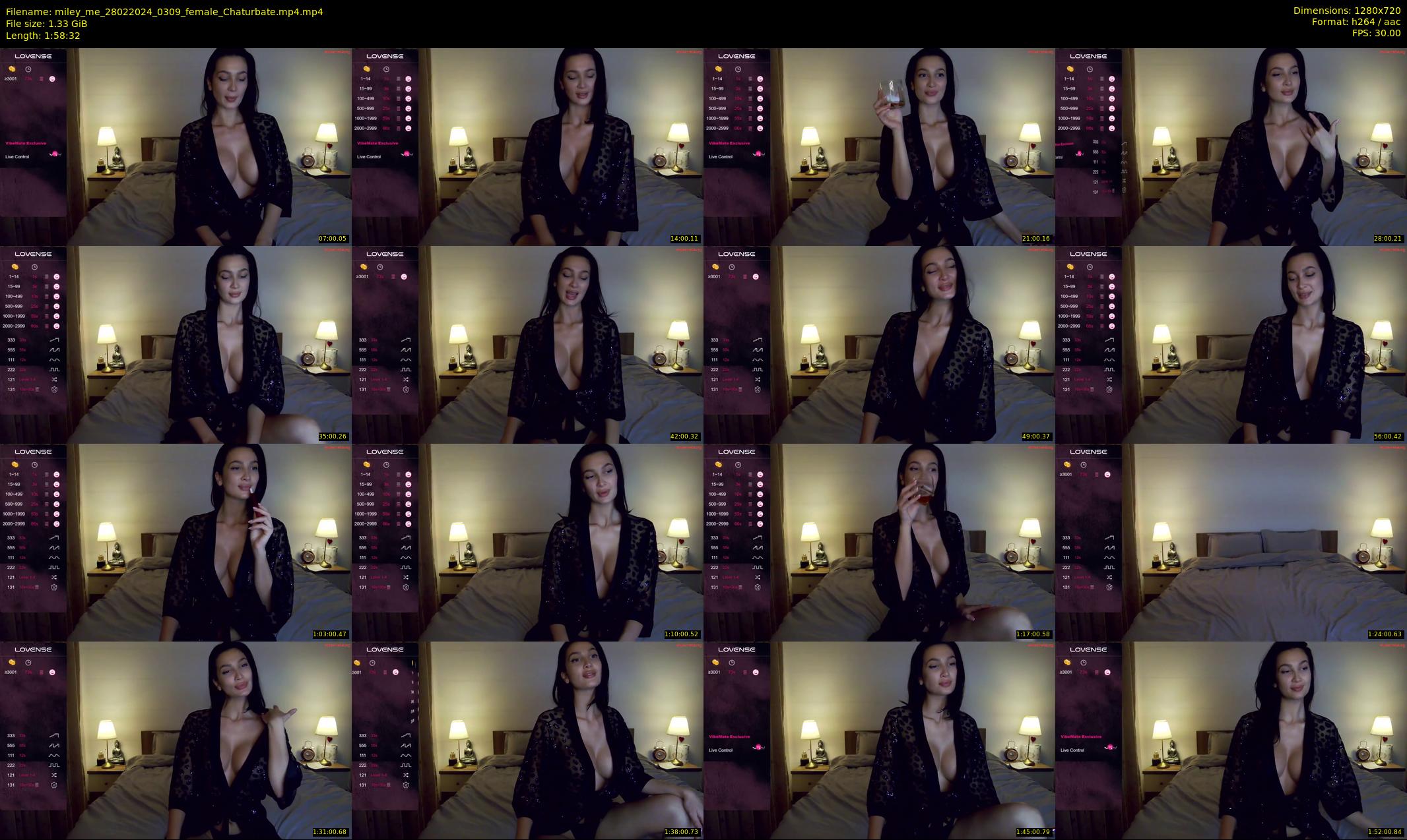 miley_me — 119 minute Chaturbate female cam show recording, 720p, Feb 28, 2024