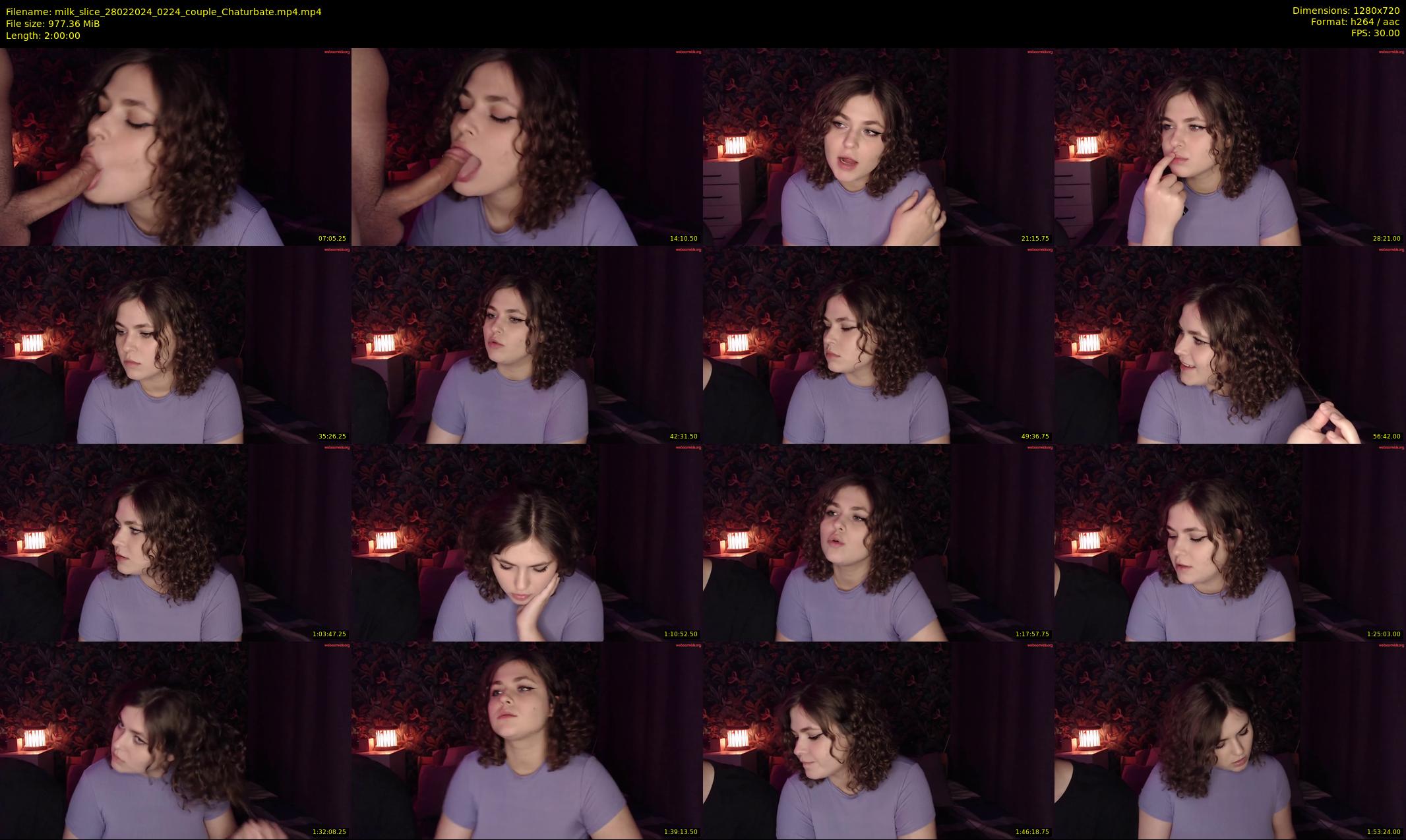 milk_slice — 120 minute Chaturbate couple cam show recording, 720p, Feb 28, 2024