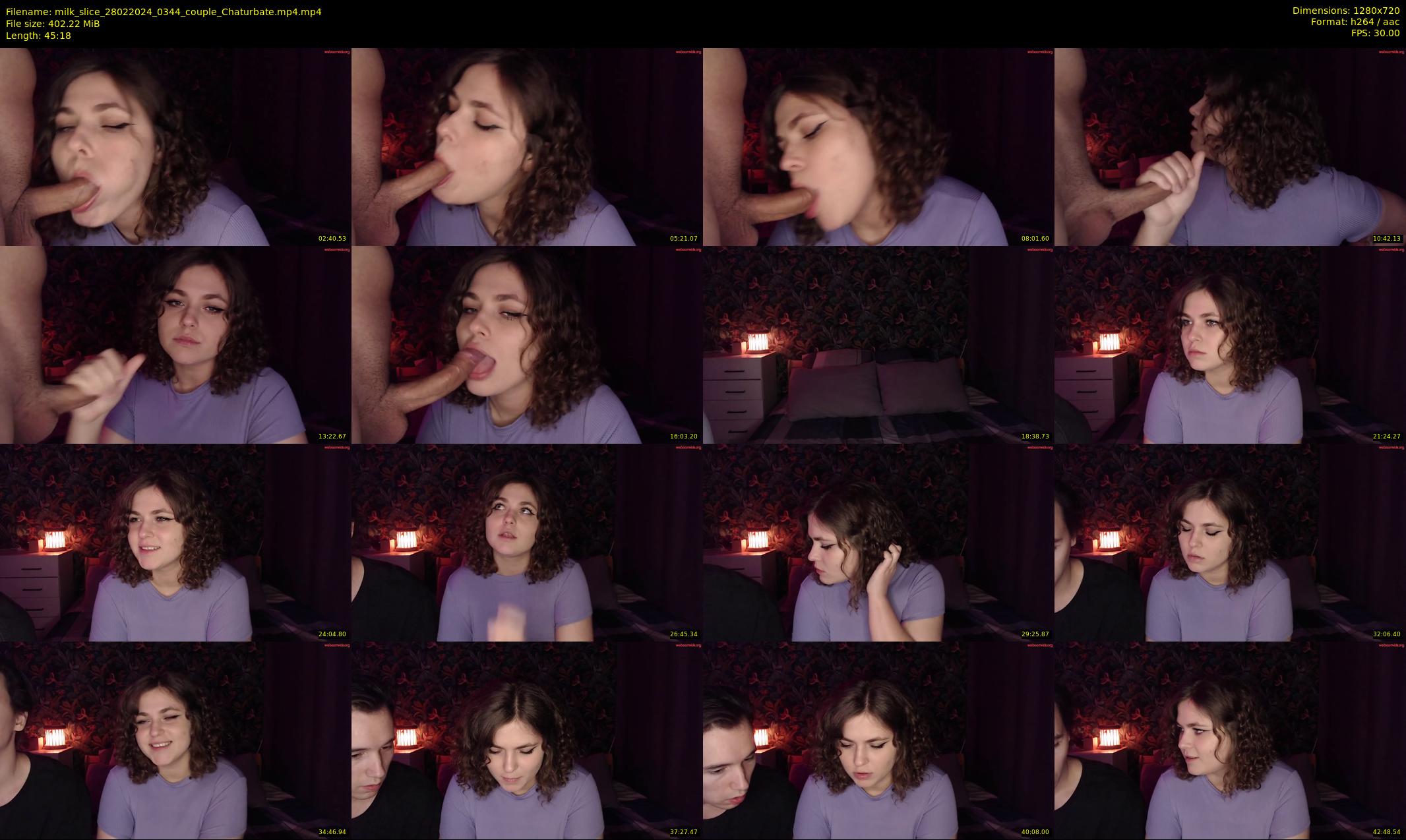 milk_slice — 46 minute Chaturbate couple cam show recording, 720p, Feb 28, 2024