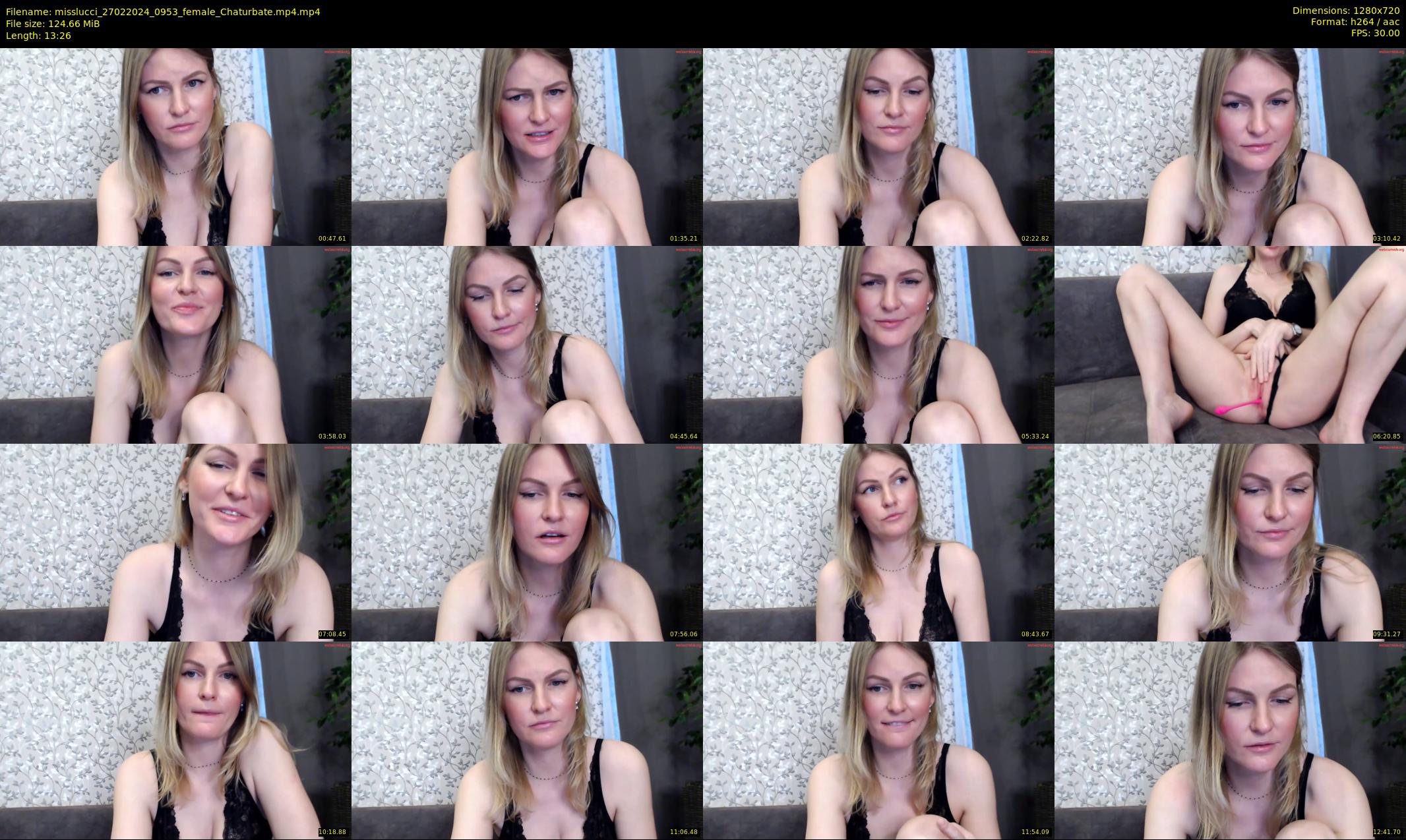 misslucci — 14 minute Chaturbate female cam show recording, 720p, Feb 27, 2024