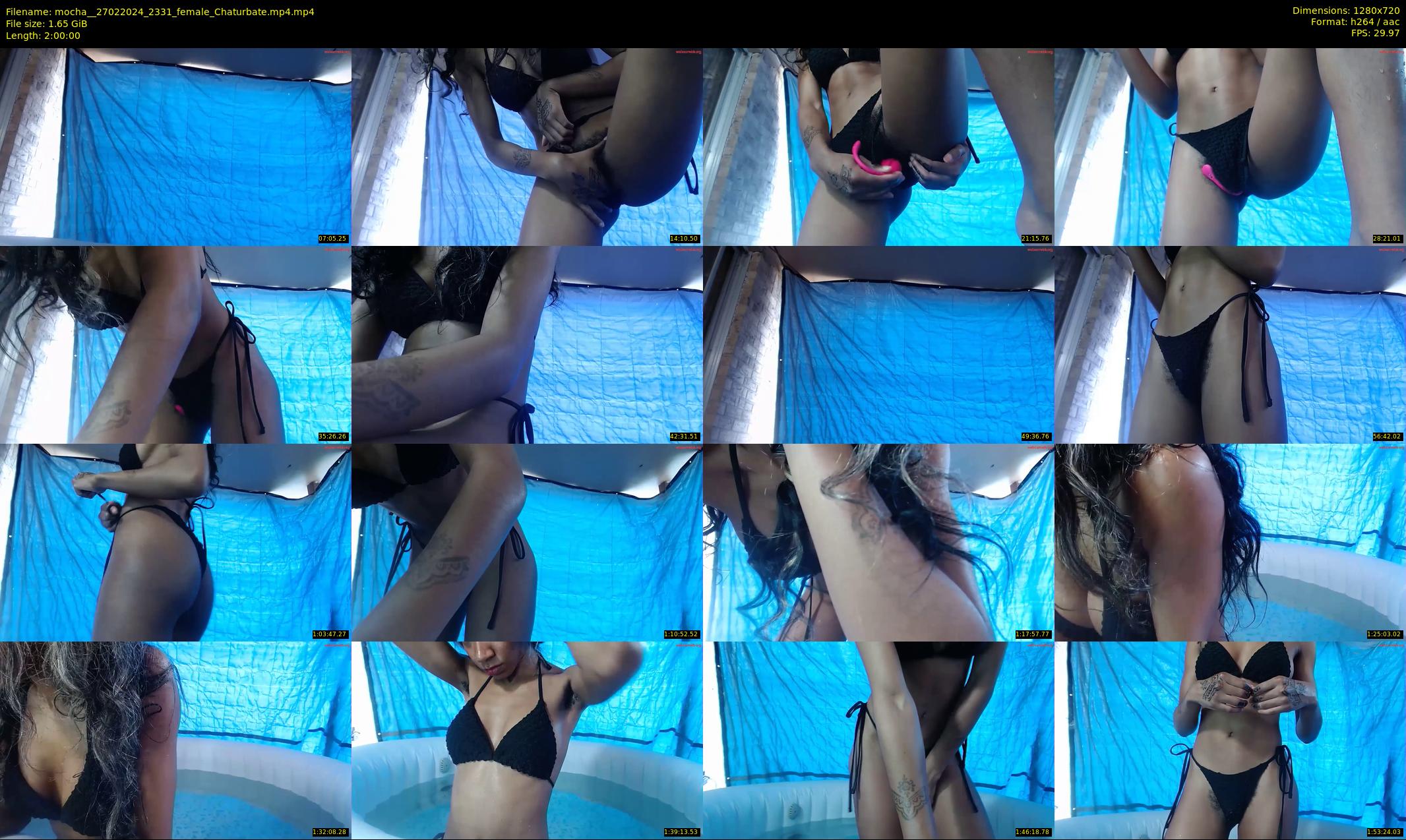mocha_ — 120 minute Chaturbate female cam show recording, 720p, Feb 27, 2024