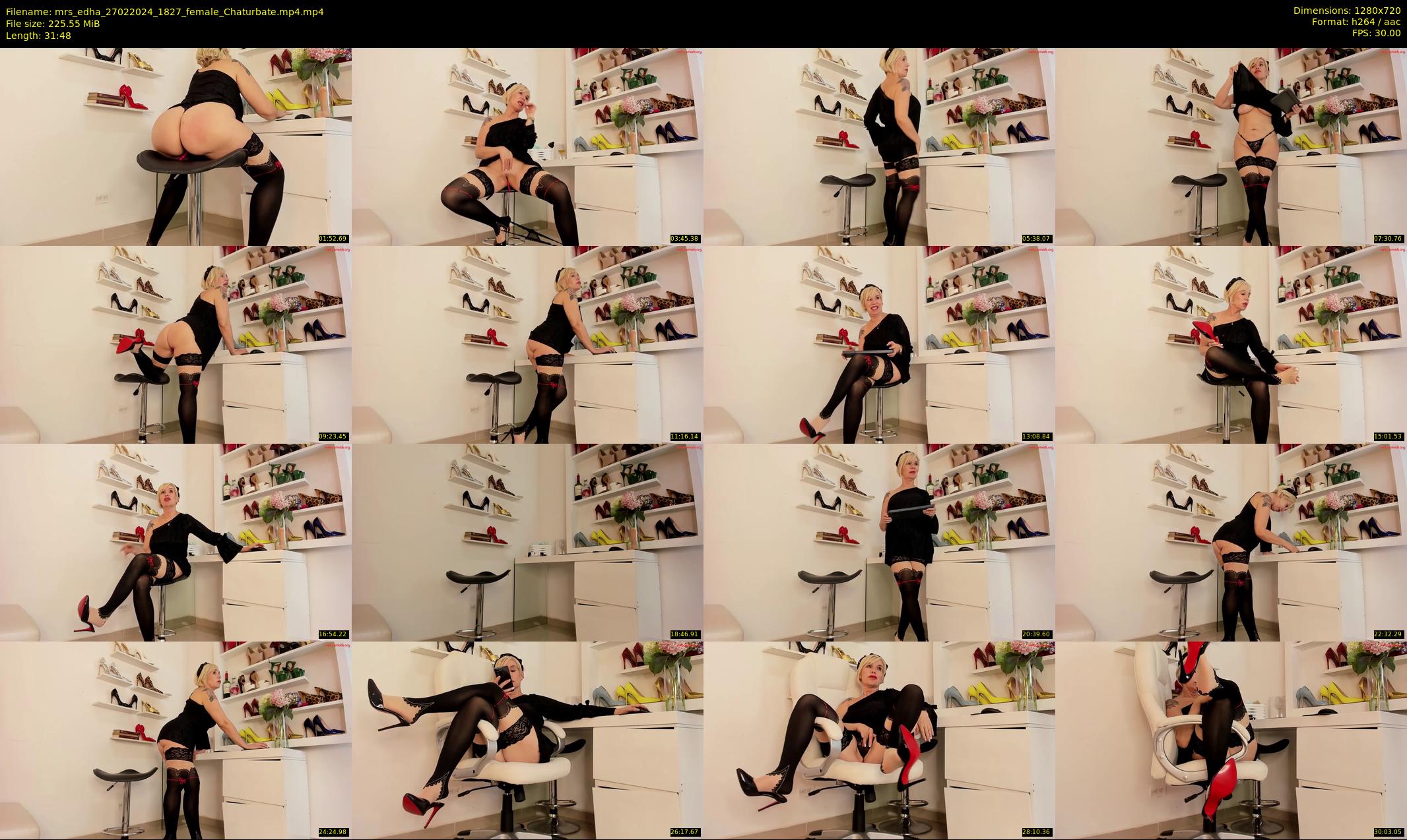 mrs_edha — 32 minute Chaturbate female cam show recording, 720p, Feb 27, 2024