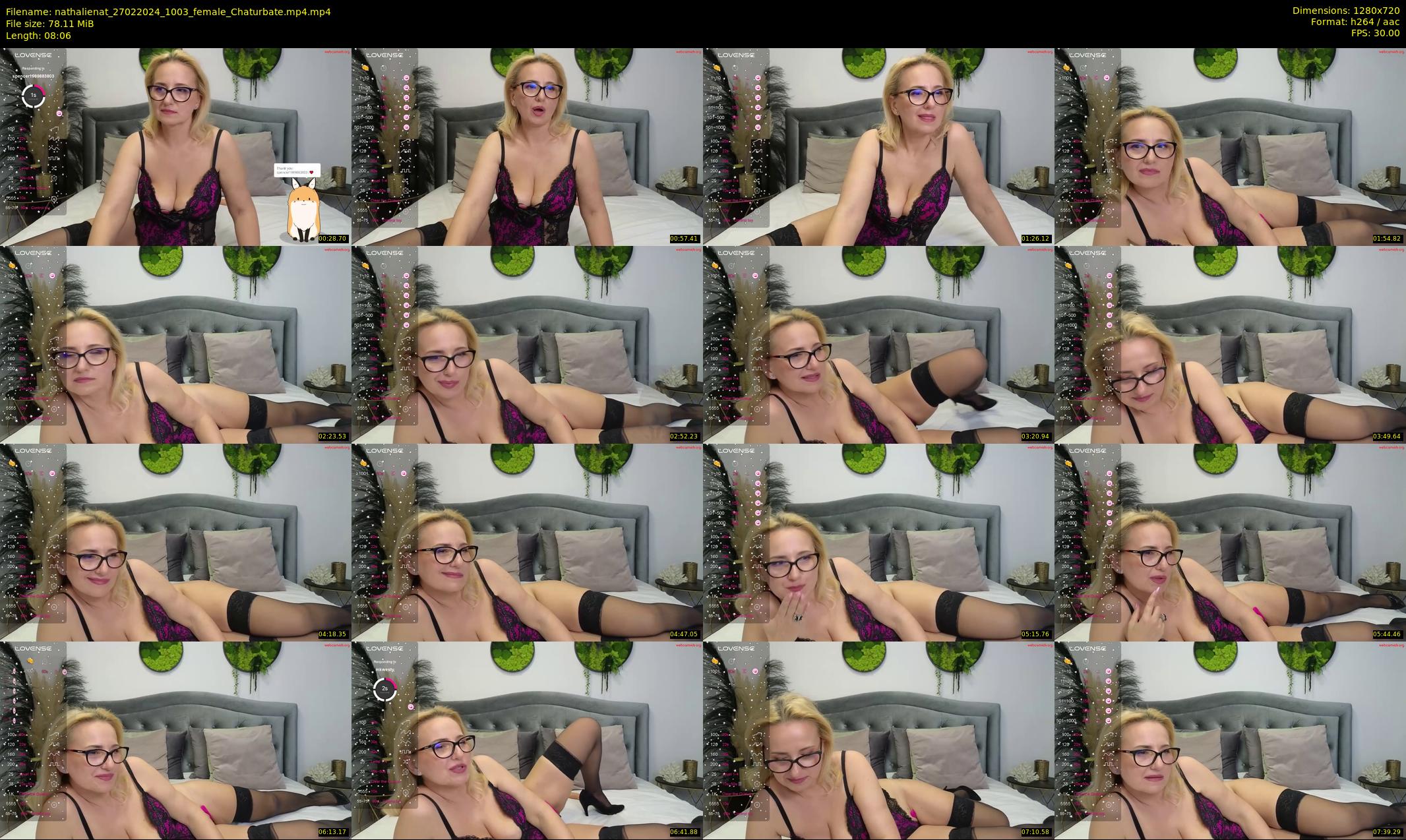 nathalienat — 9 minute Chaturbate female cam show recording, 720p, Feb 27, 2024