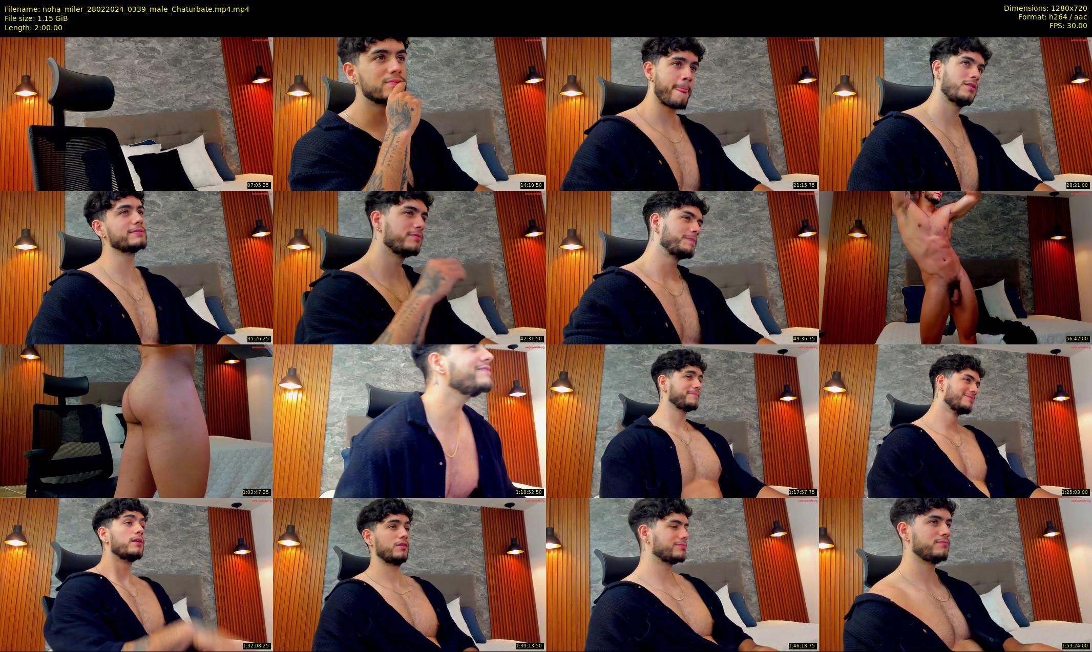 noha_miler — 120 minute Chaturbate male cam show recording, 720p, Feb 28, 2024