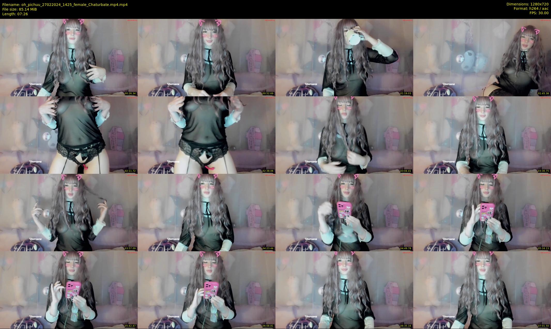 oh_pichuu — 8 minute Chaturbate female cam show recording, 720p, Feb 27, 2024