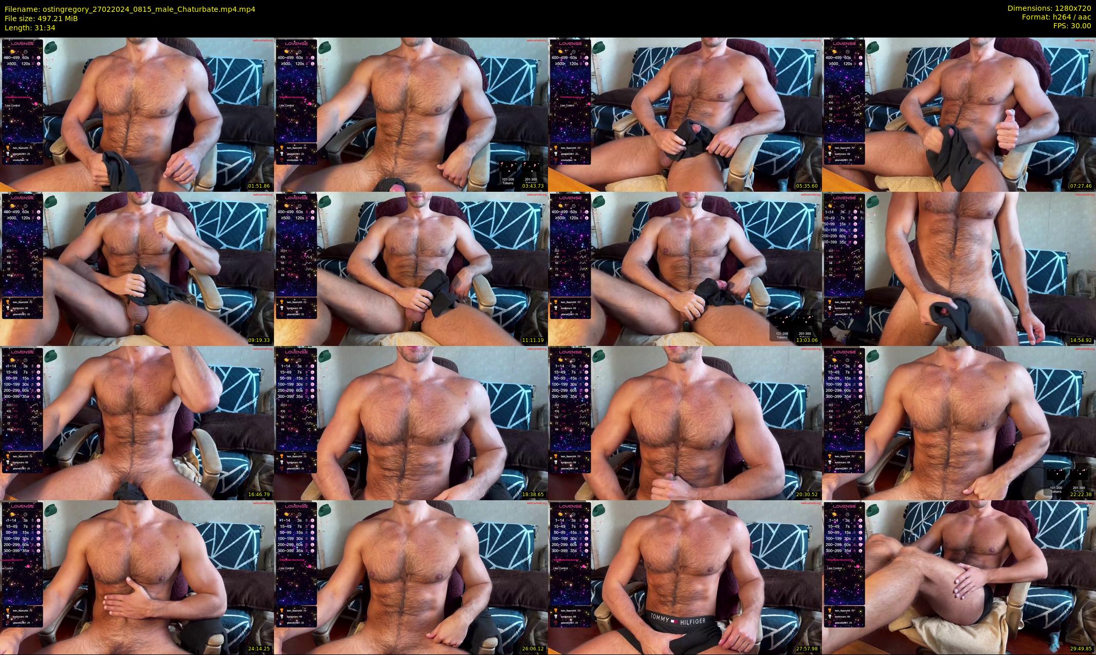 ostingregory — 32 minute Chaturbate male cam show recording, 720p, Feb 27, 2024