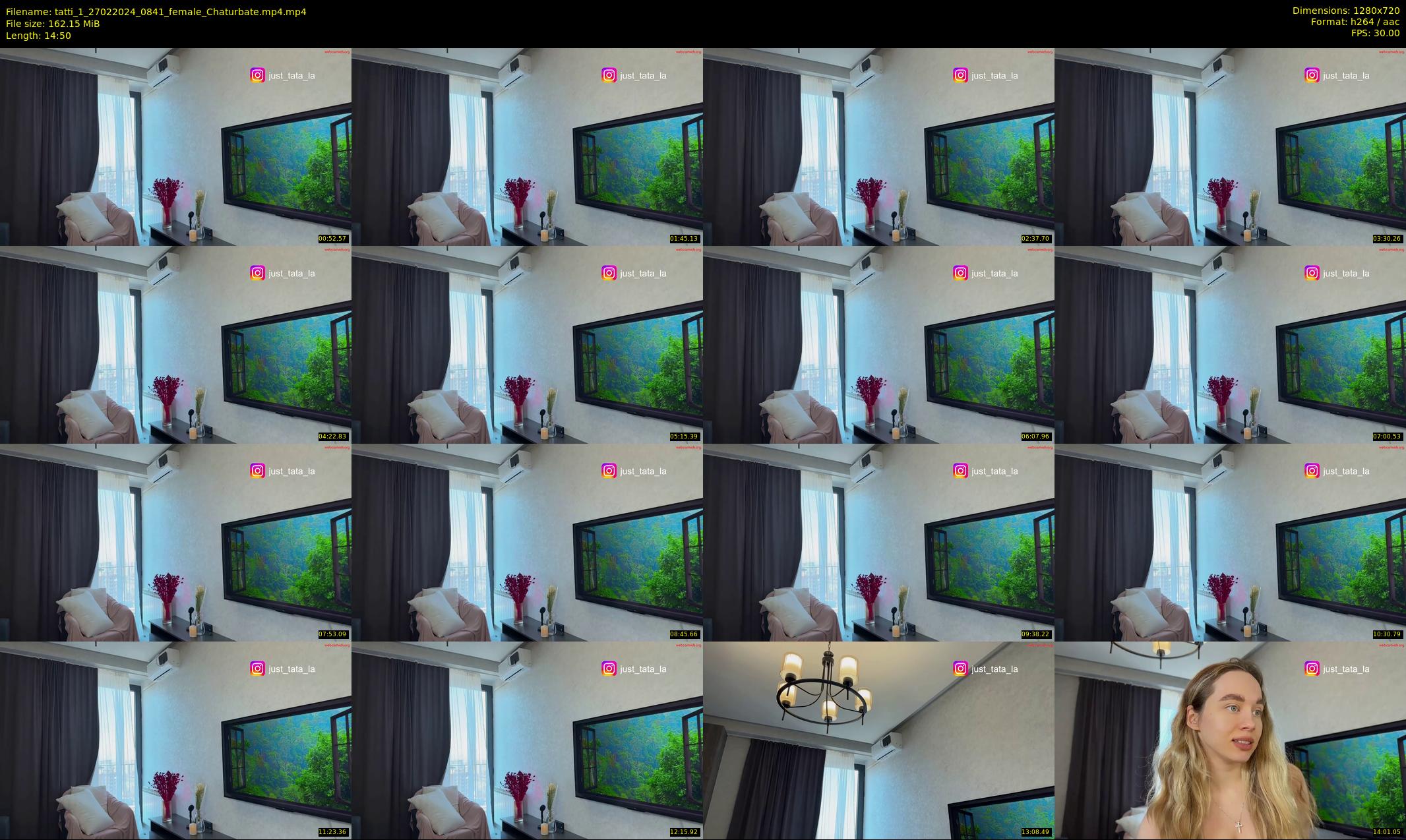 tatti_1 — 15 minute Chaturbate female cam show recording, 720p, Feb 27, 2024