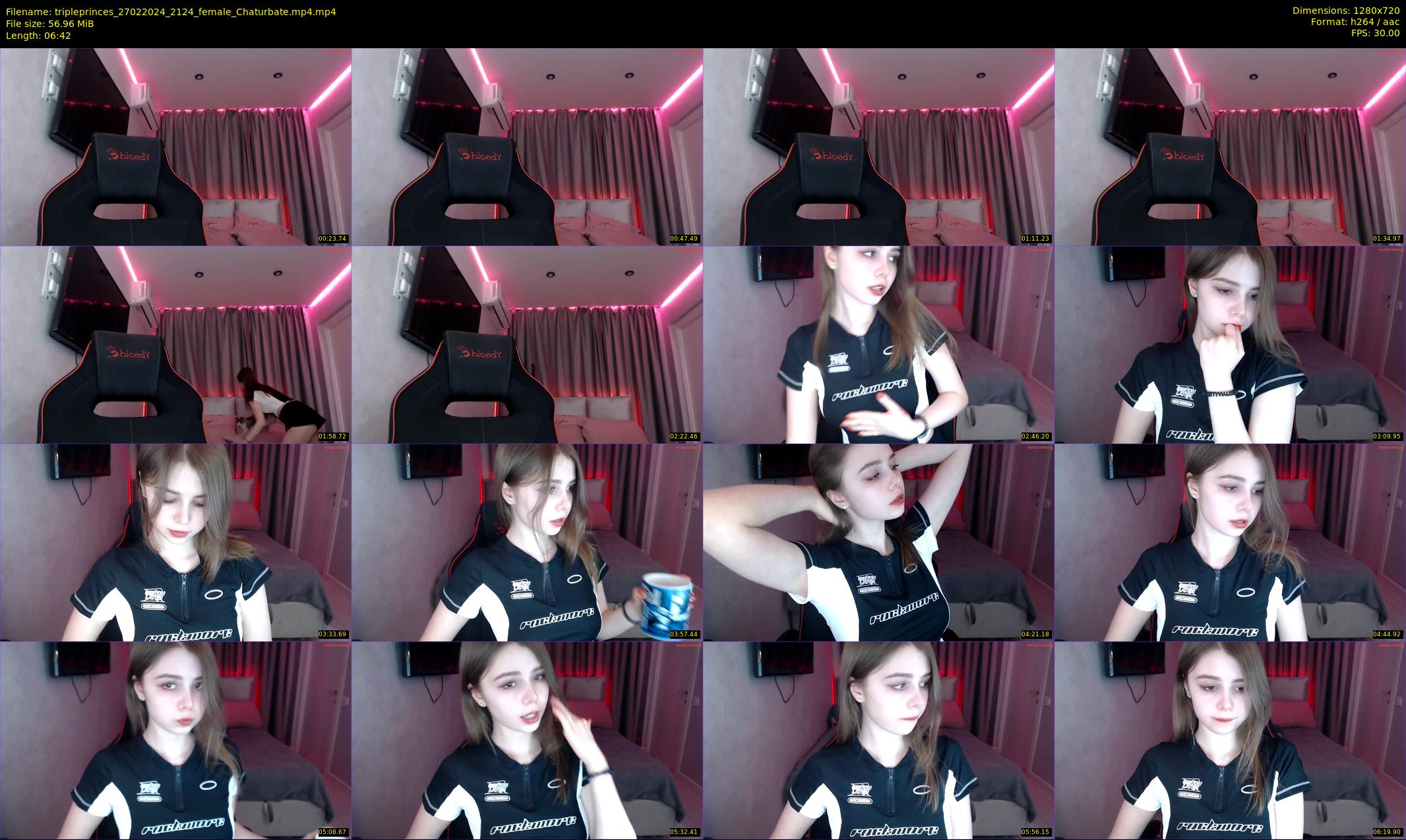 tripleprinces — 7 minute Chaturbate female cam show recording, 720p, Feb 27, 2024