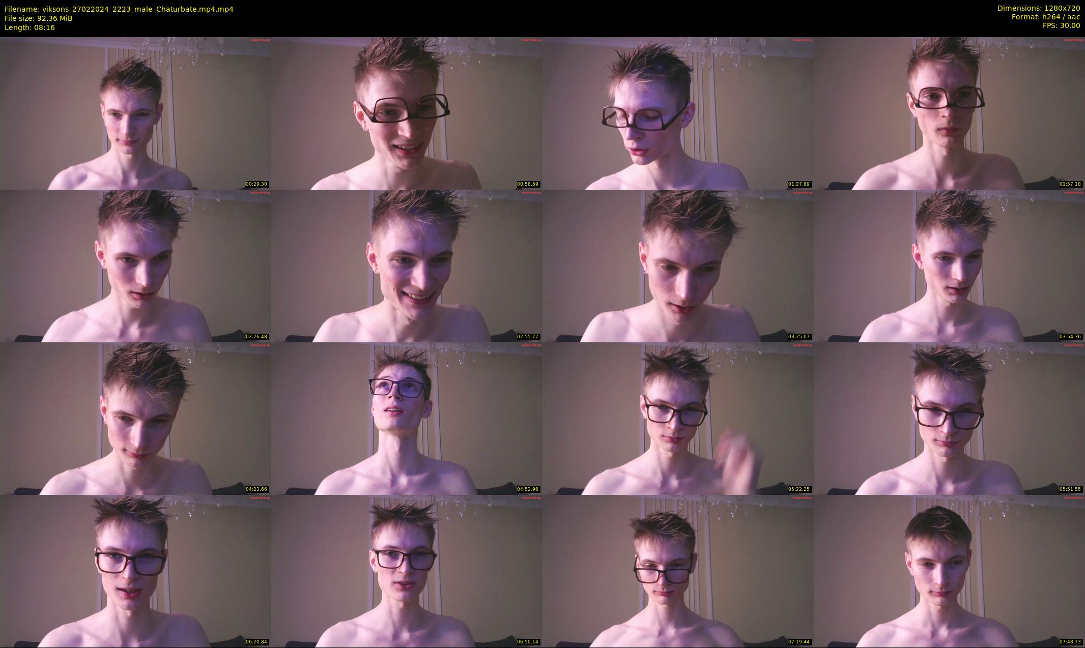 viksons — 9 minute Chaturbate male cam show recording, 720p, Feb 27, 2024
