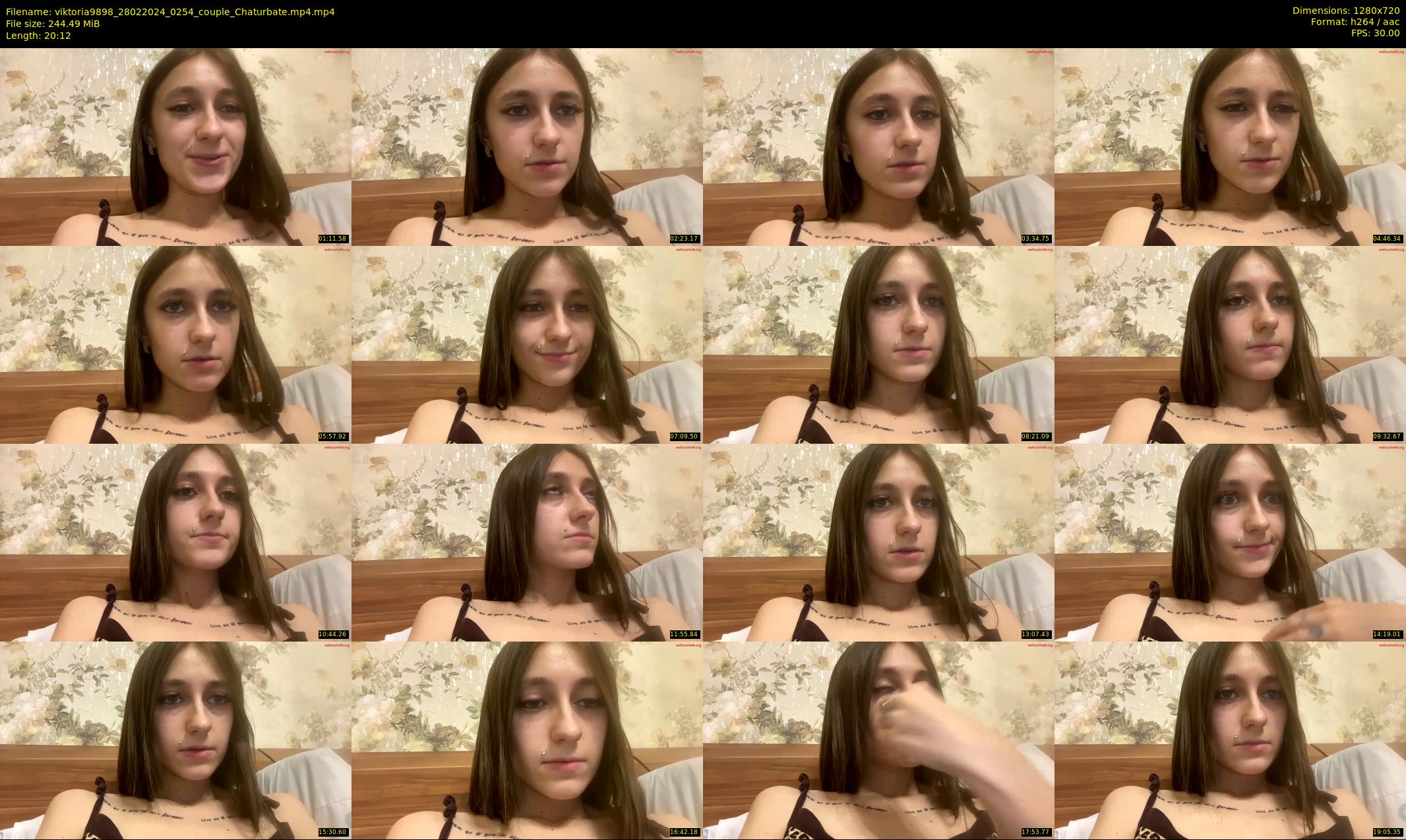 viktoria9898 — 21 minute Chaturbate couple cam show recording, 720p, Feb 28, 2024