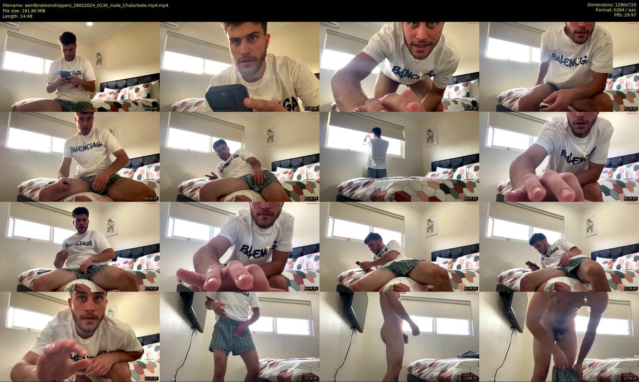 wentbrokeonstrippers — 15 minute Chaturbate male cam show recording, 720p, Feb 28, 2024