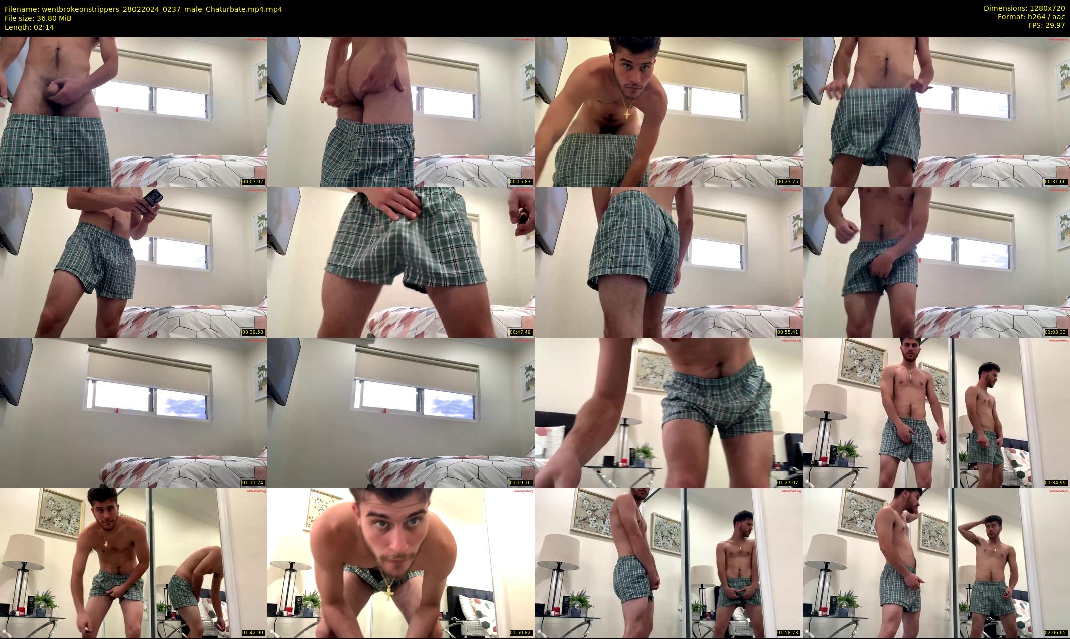 wentbrokeonstrippers — 3 minute Chaturbate male cam show recording, 720p, Feb 28, 2024