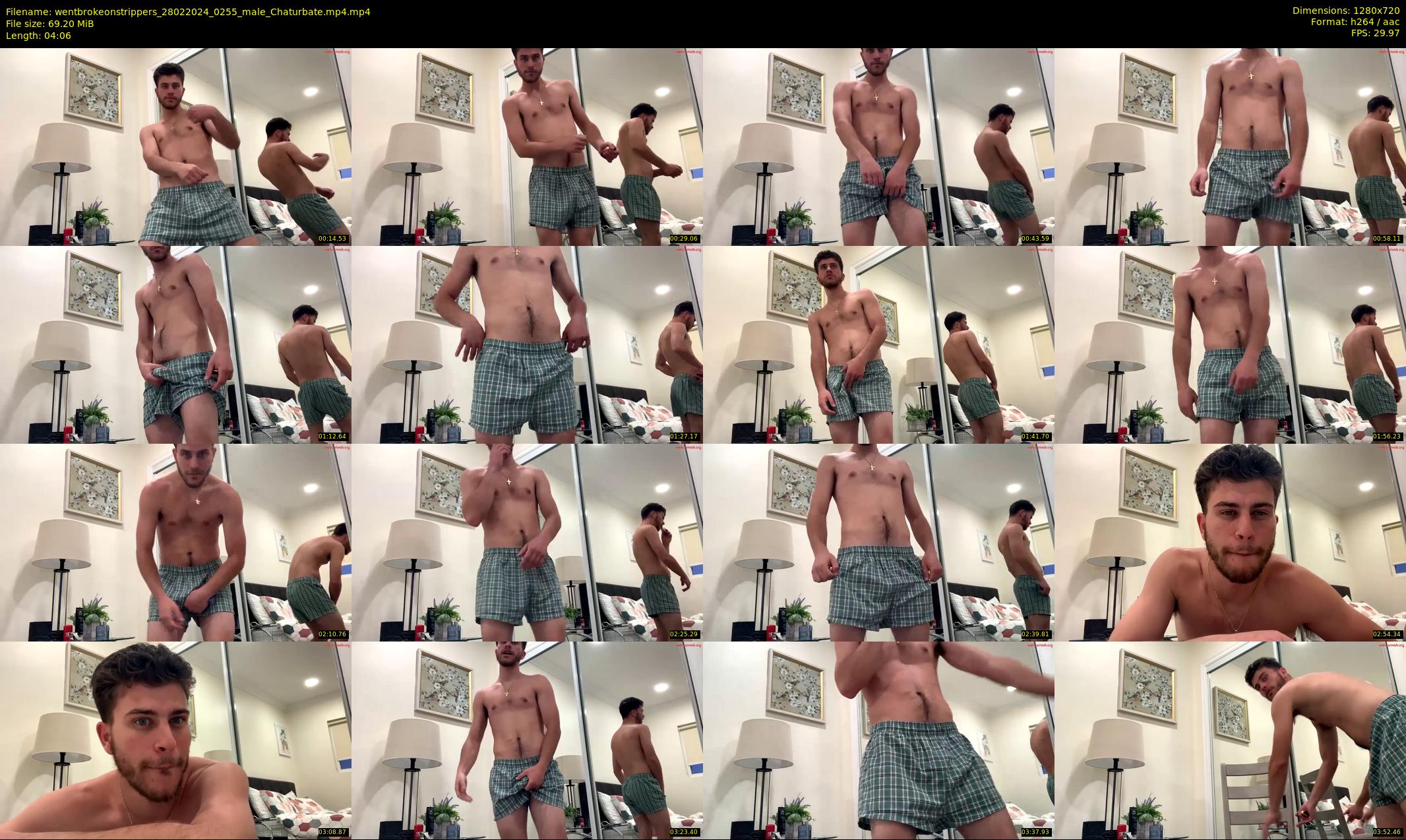 wentbrokeonstrippers — 5 minute Chaturbate male cam show recording, 720p, Feb 28, 2024