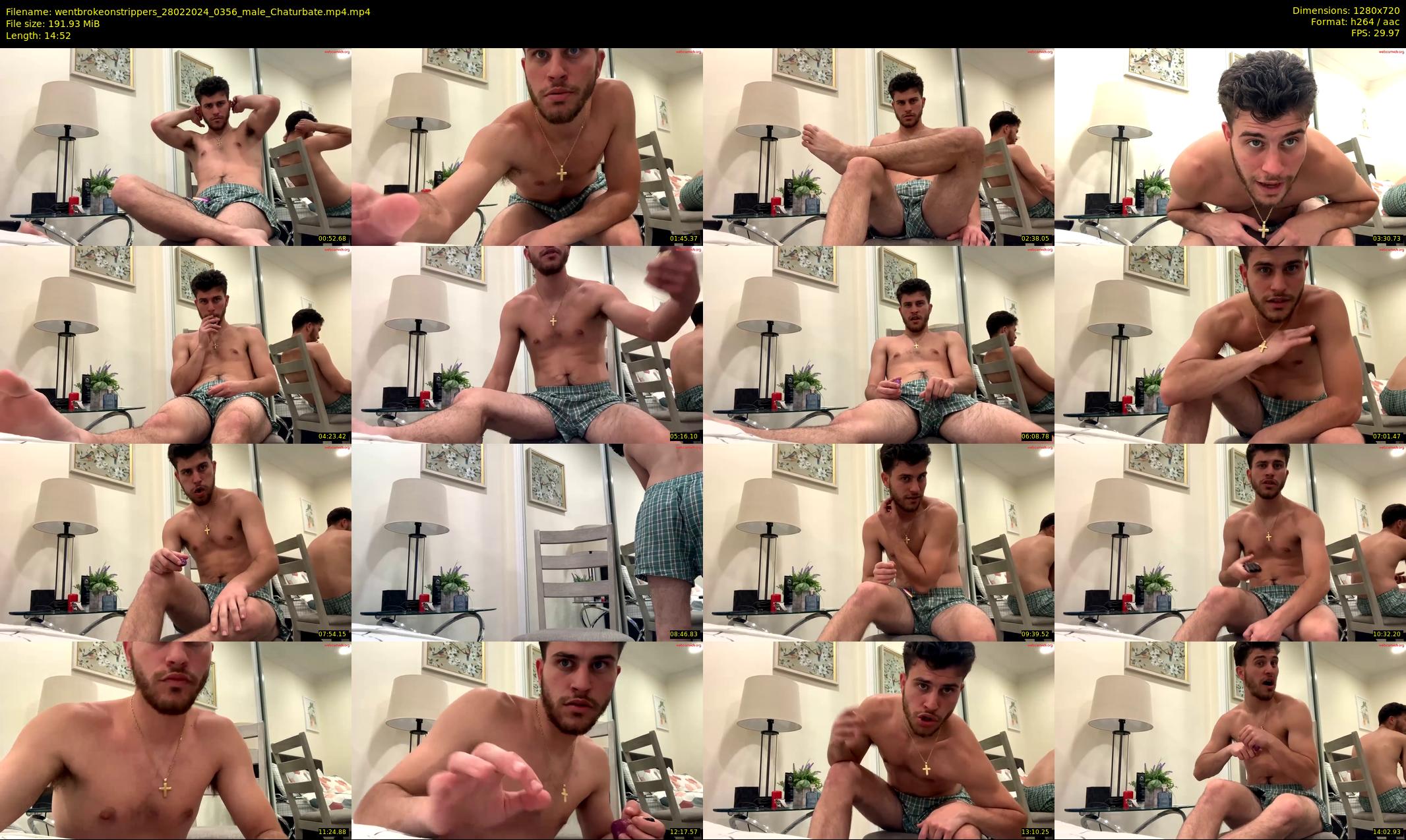 wentbrokeonstrippers — 15 minute Chaturbate male cam show recording, 720p, Feb 28, 2024