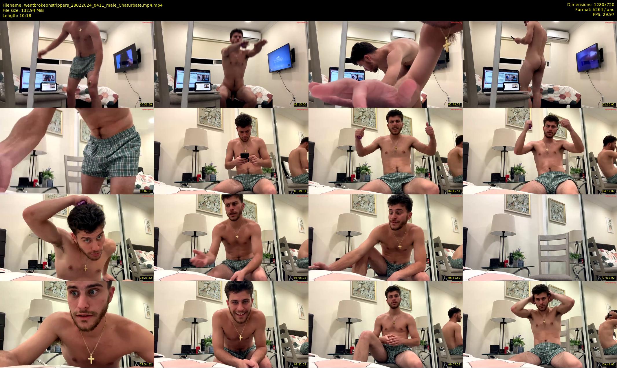 wentbrokeonstrippers — 11 minute Chaturbate male cam show recording, 720p, Feb 28, 2024