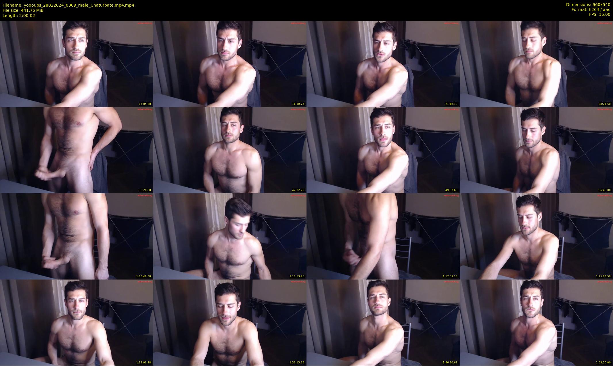 yoooups — 121 minute Chaturbate male cam show recording, 480p, Feb 28, 2024
