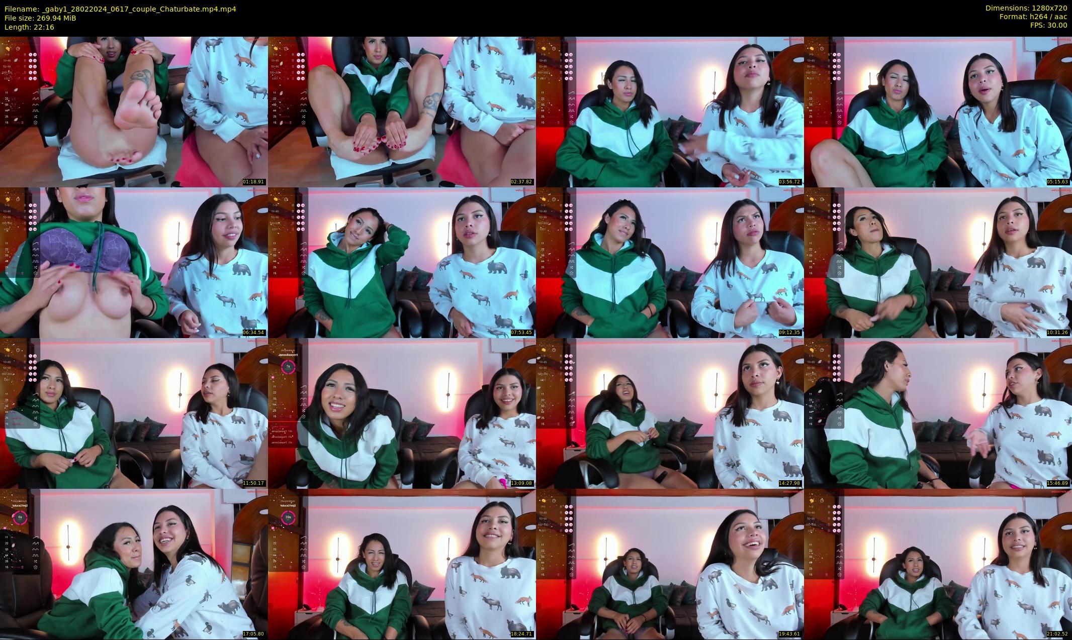 _gaby1 — 23 minute Chaturbate female cam show recording, 720p, Feb 28, 2024