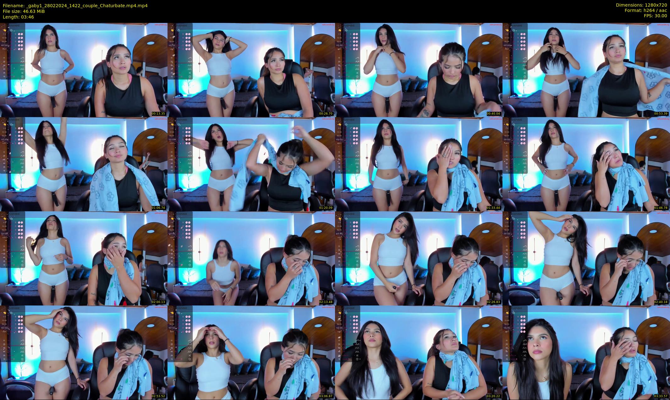 _gaby1 — 4 minute Chaturbate female cam show recording, 720p, Feb 28, 2024