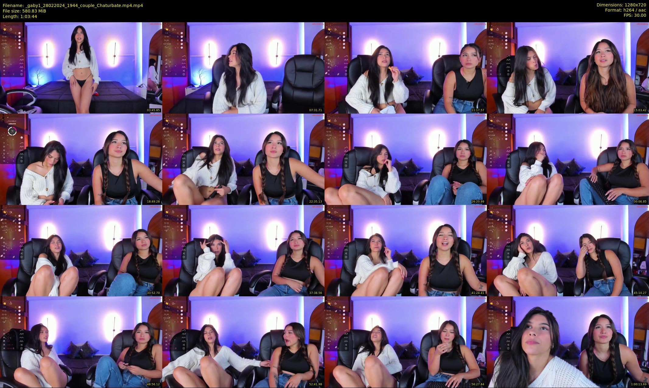 _gaby1 — 64 minute Chaturbate female cam show recording, 720p, Feb 28, 2024