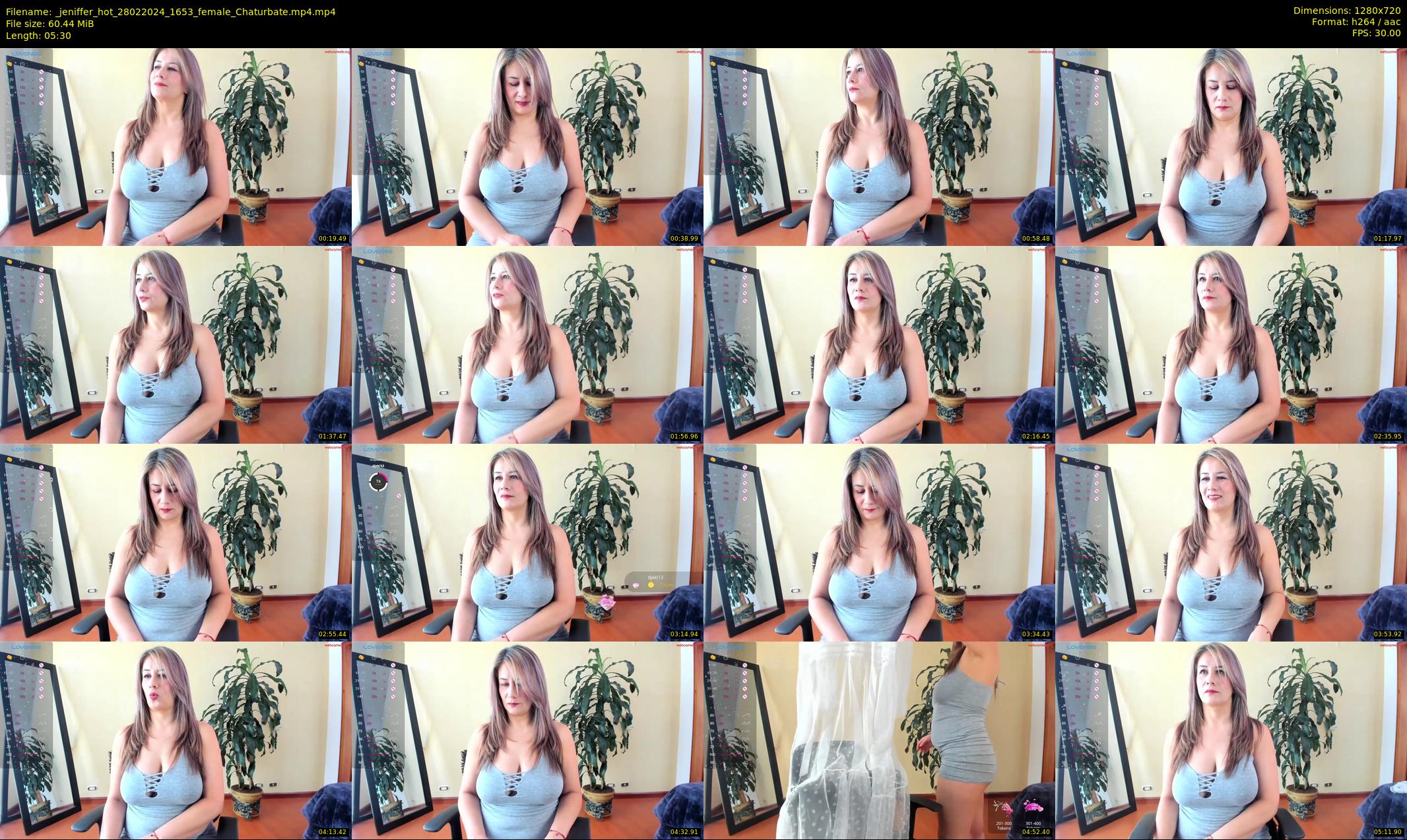 _jeniffer_hot — 6 minute Chaturbate female cam show recording, 720p, Feb 28, 2024