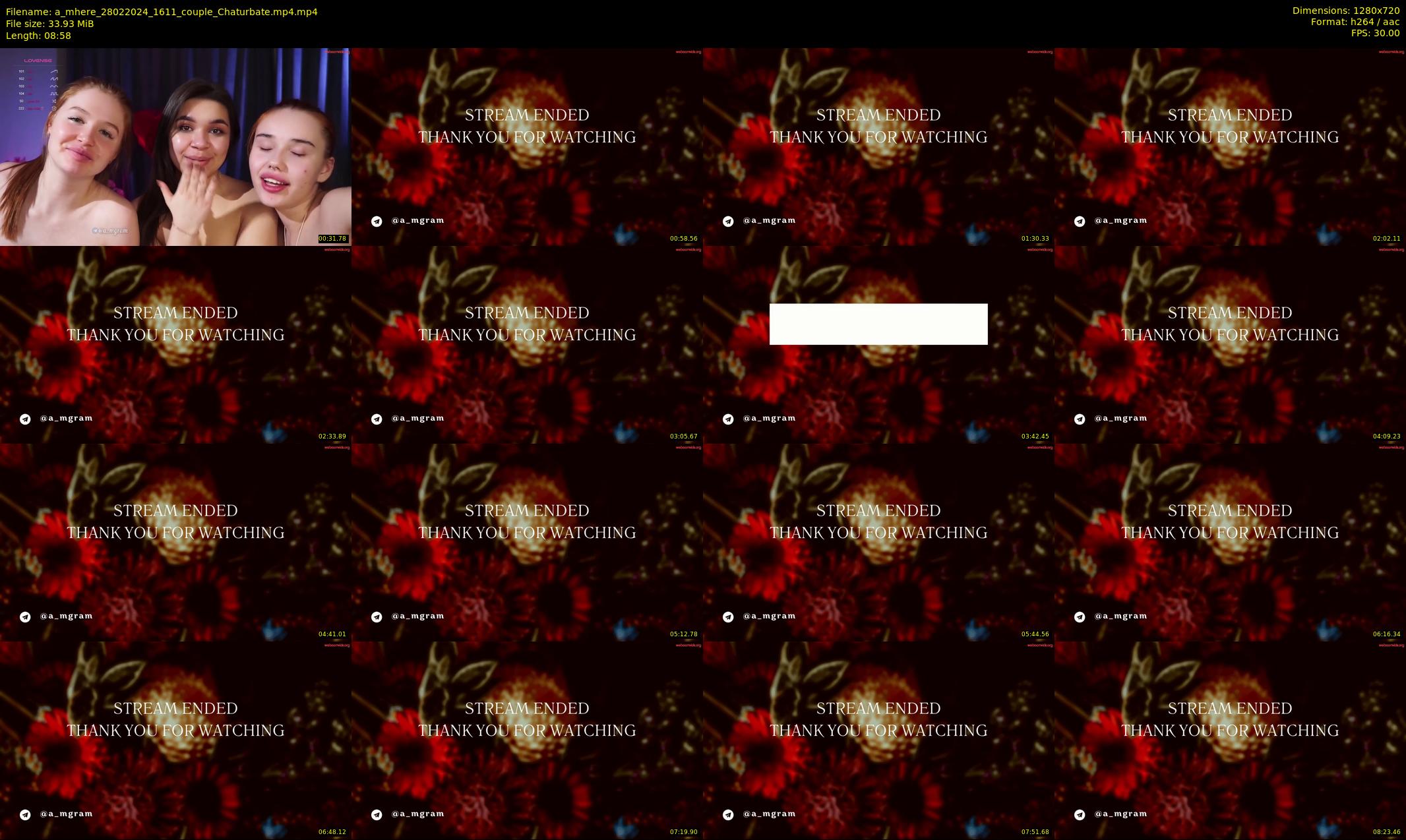 a_mhere — 9 minute Chaturbate couple cam show recording, 720p, Feb 28, 2024