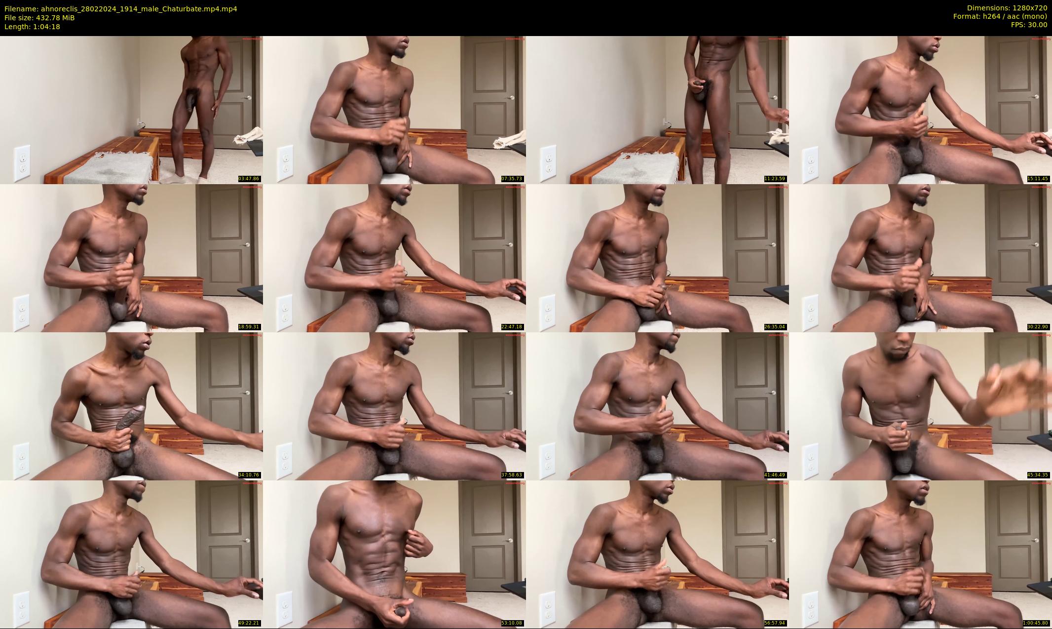 ahnoreclis — 65 minute Chaturbate male cam show recording, 720p, Feb 28, 2024