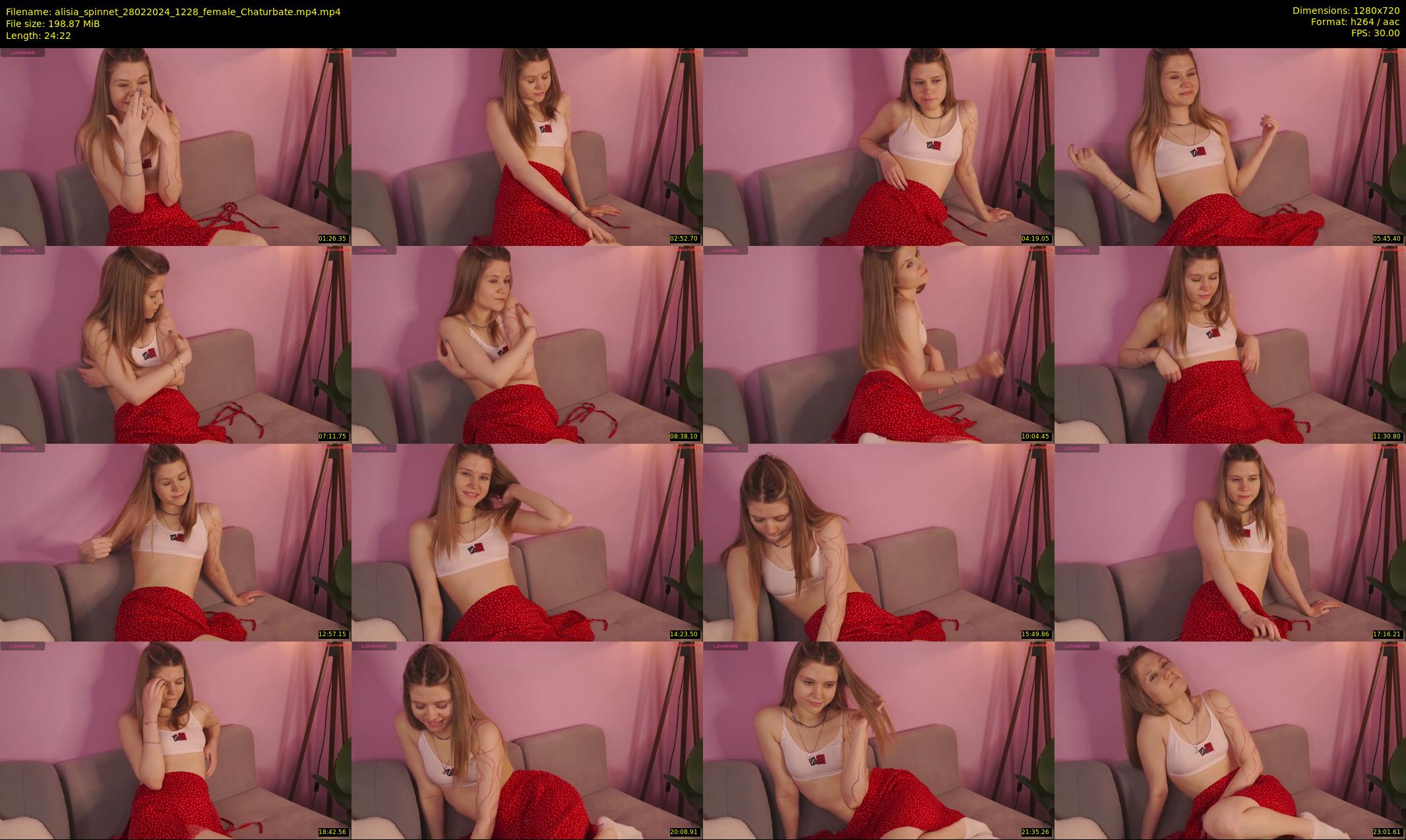 alisia_spinnet — 25 minute Chaturbate female cam show recording, 720p, Feb 28, 2024