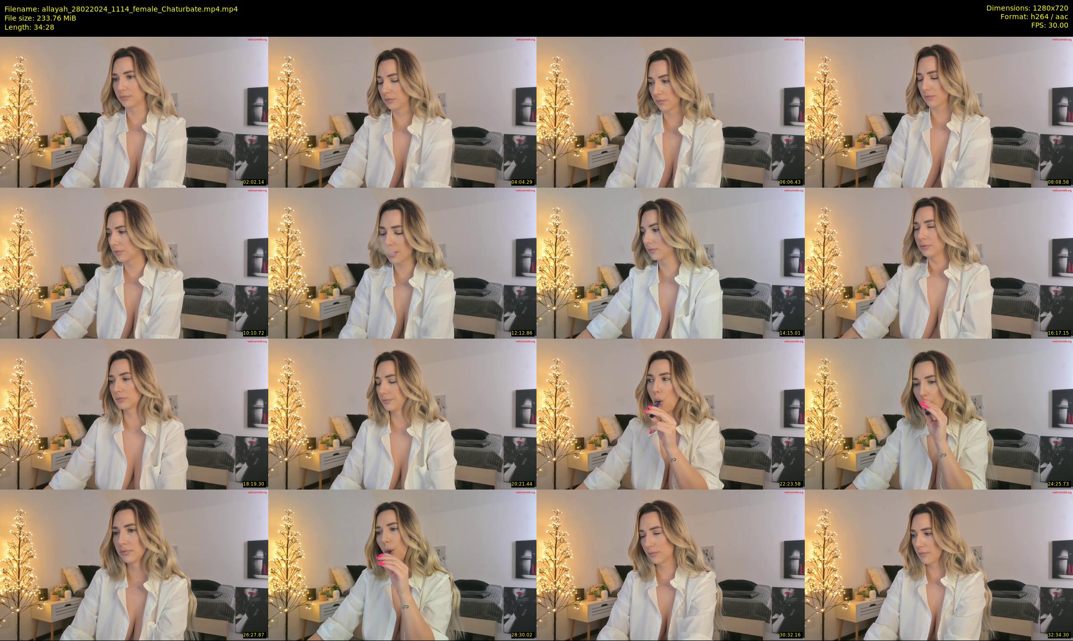 allayah — 35 minute Chaturbate female cam show recording, 720p, Feb 28, 2024