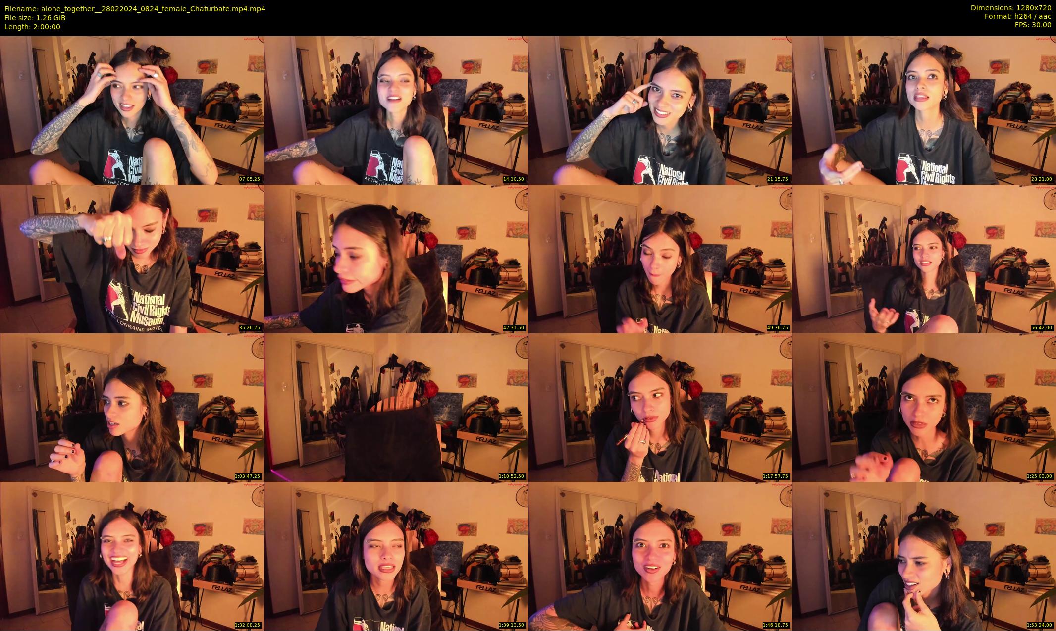 alone_together_ — 120 minute Chaturbate female cam show recording, 720p, Feb 28, 2024