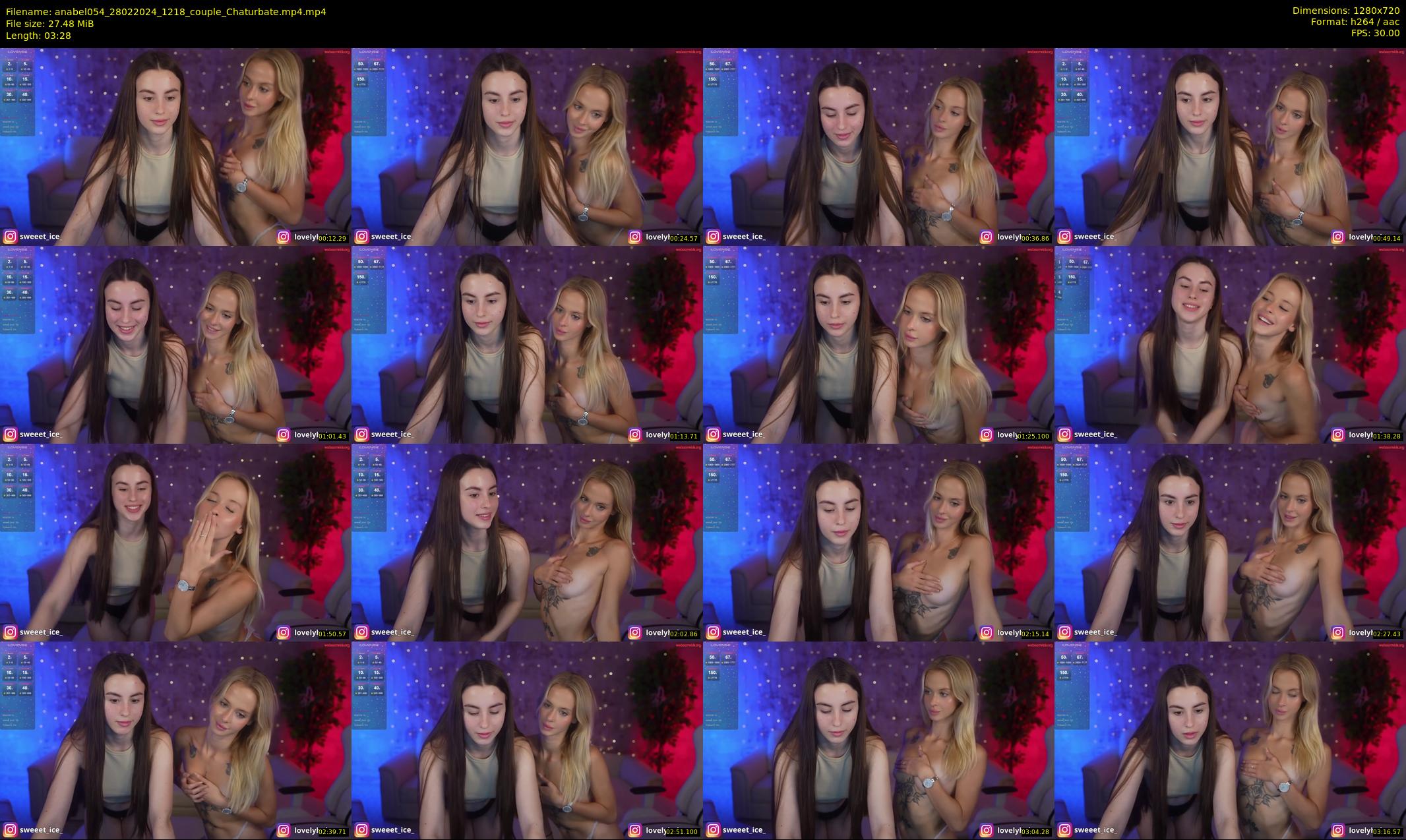 anabel054 — 4 minute Chaturbate female cam show recording, 720p, Feb 28, 2024