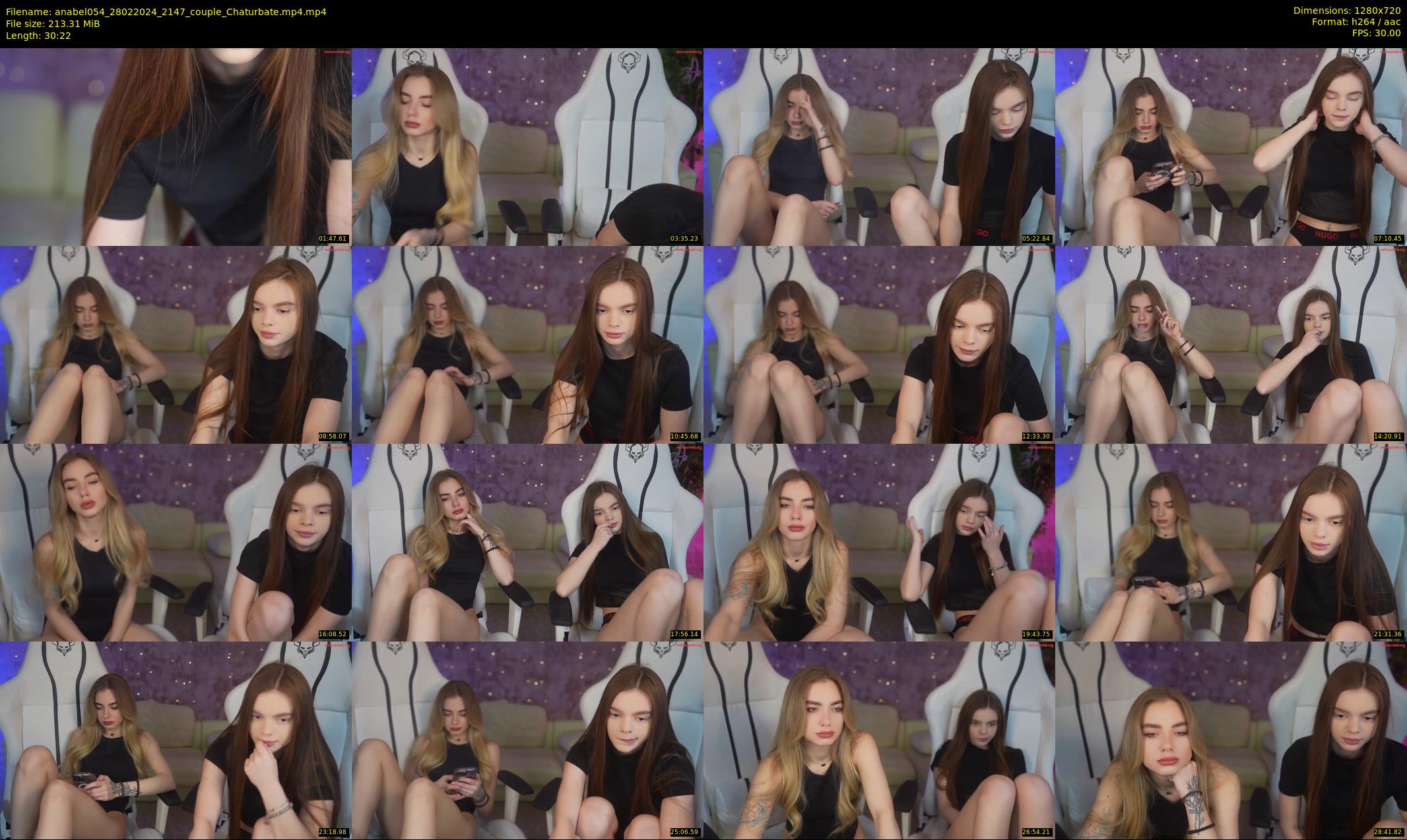 anabel054 — 31 minute Chaturbate female cam show recording, 720p, Feb 28, 2024