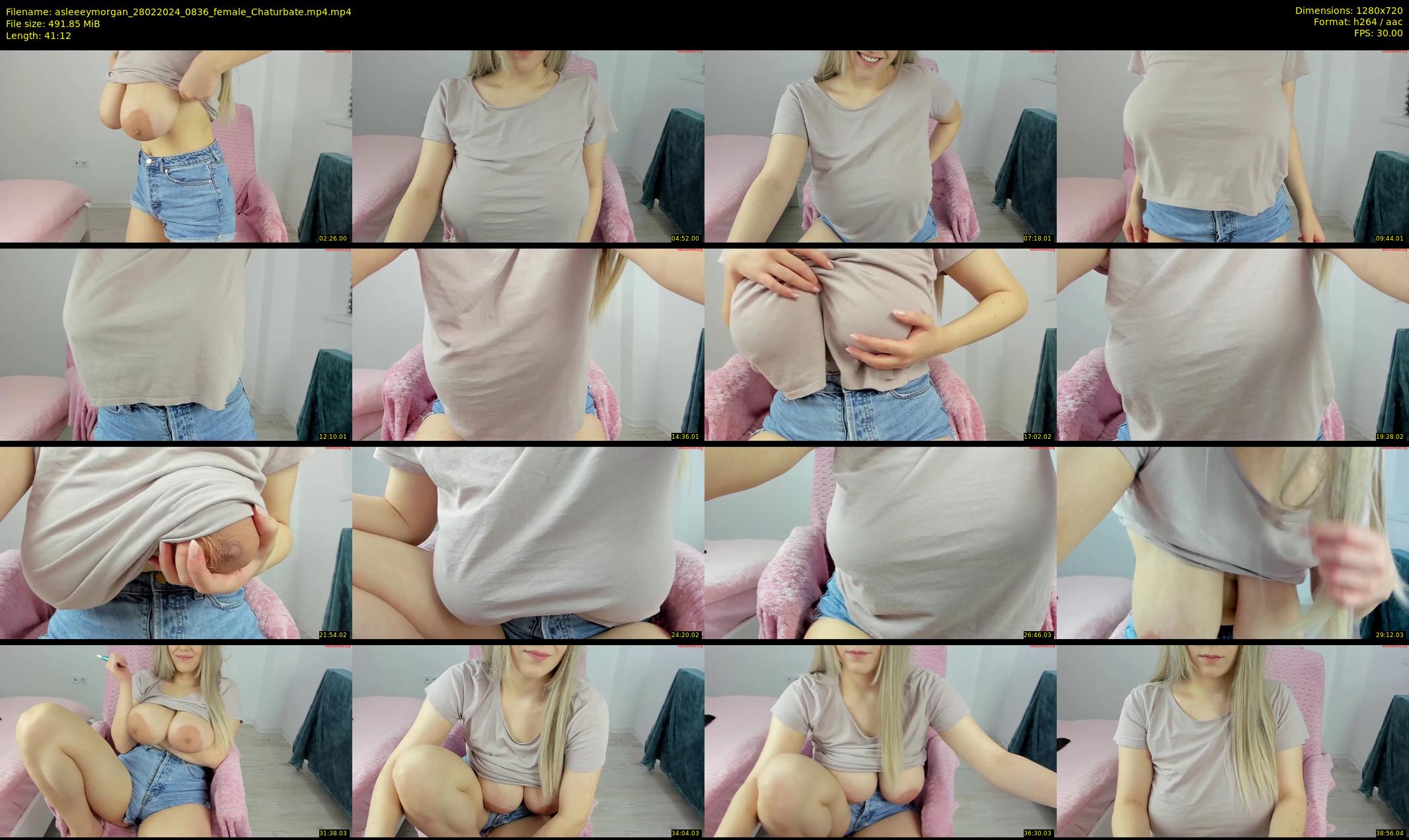 asleeeymorgan — 42 minute Chaturbate female cam show recording, 720p, Feb 28, 2024