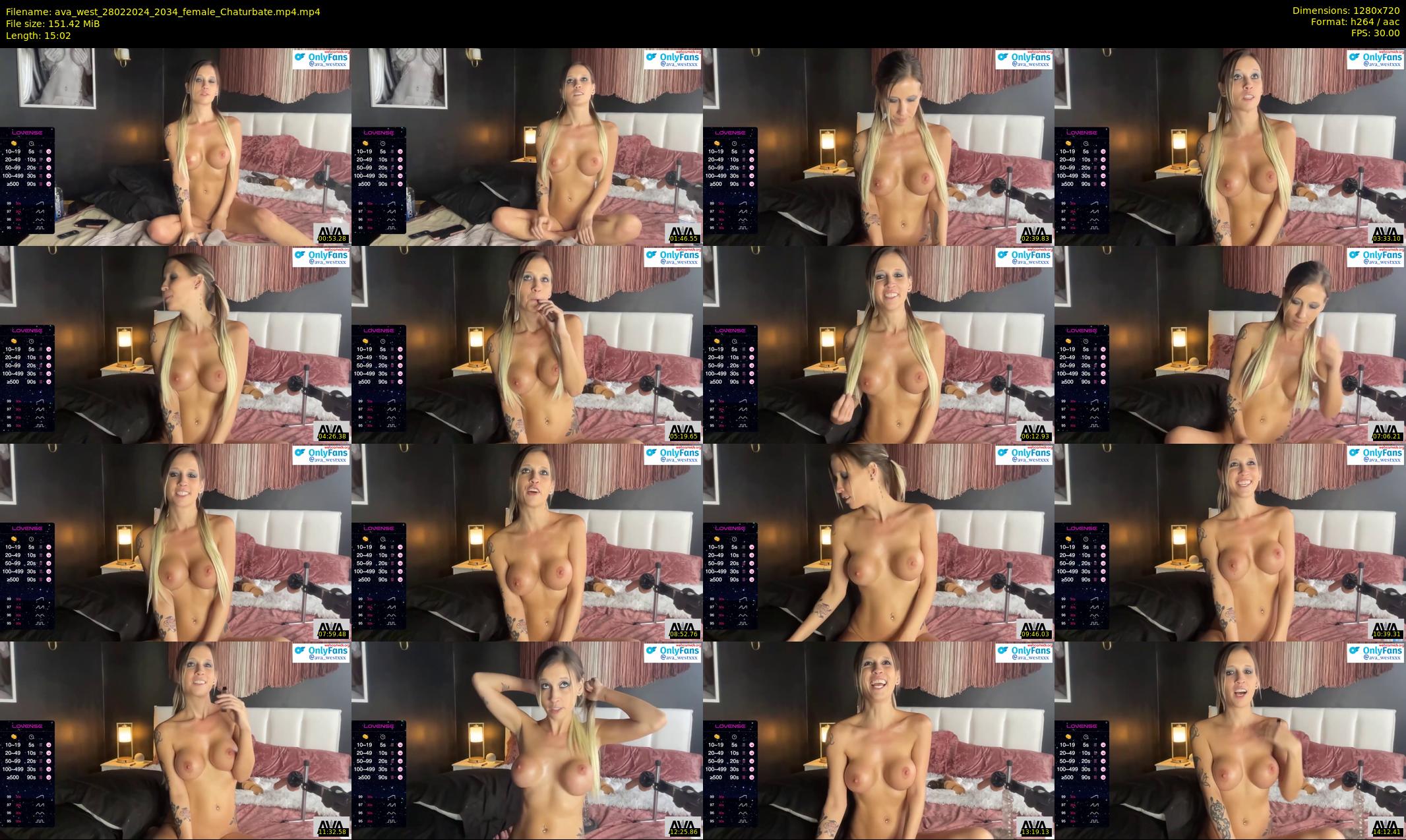 ava_west — 16 minute Chaturbate couple cam show recording, 720p, Feb 28, 2024