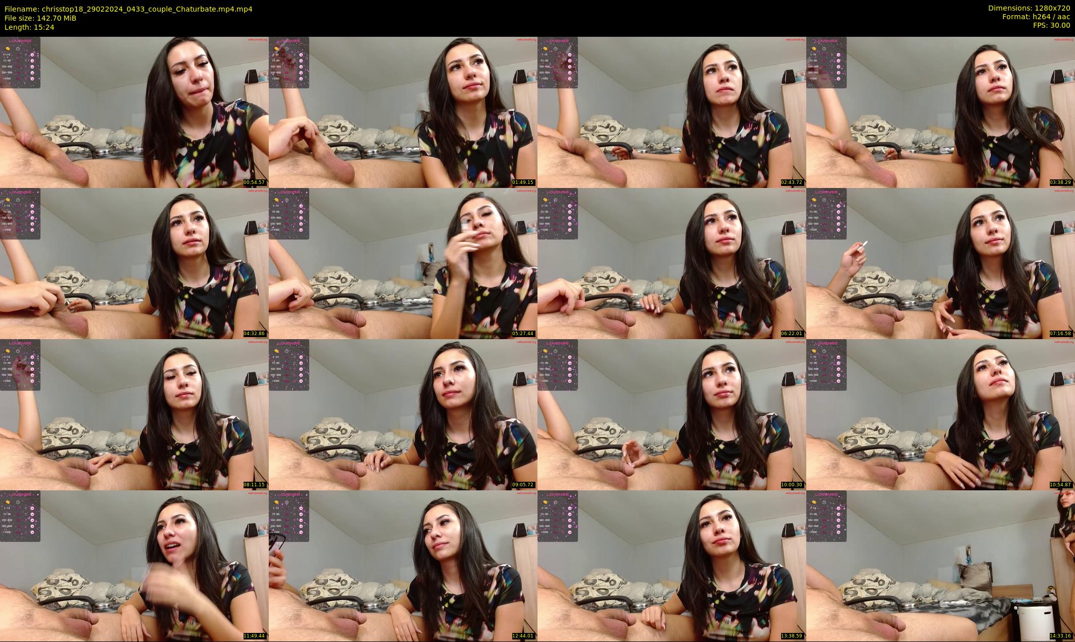 chrisstop18 — 16 minute Chaturbate female cam show recording, 720p, Feb 29, 2024