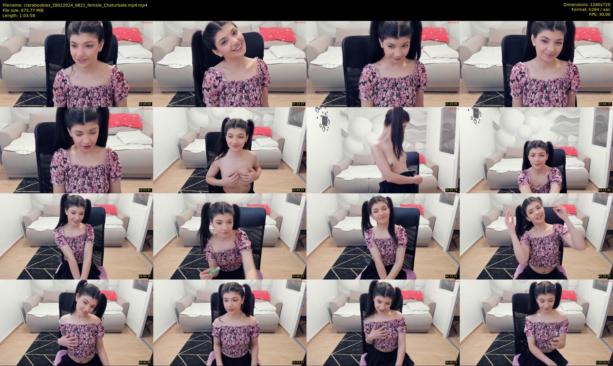claraboobies — 64 minute Chaturbate female cam show recording, 720p, Feb 28, 2024