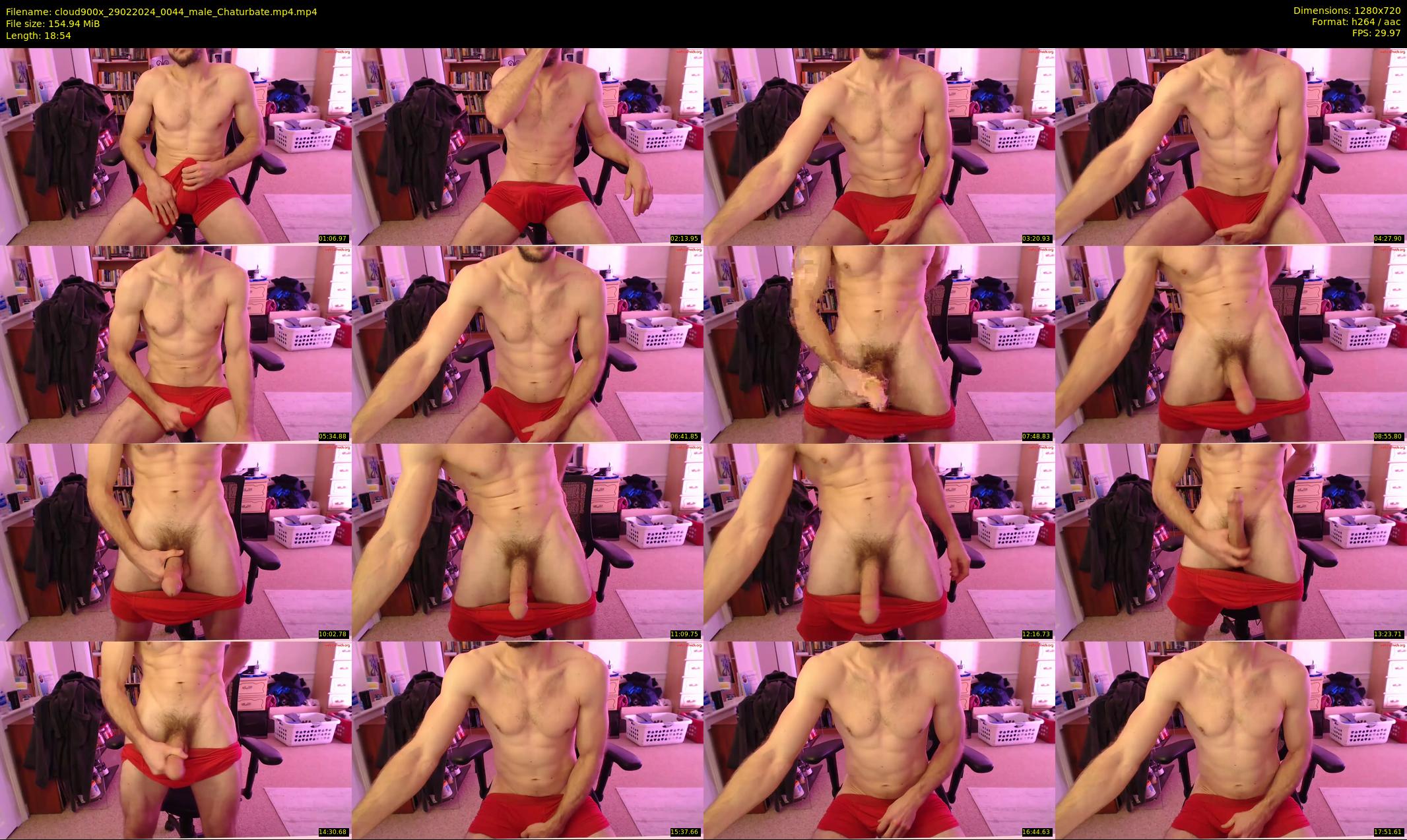 cloud900x — 19 minute Chaturbate male cam show recording, 720p, Feb 29, 2024