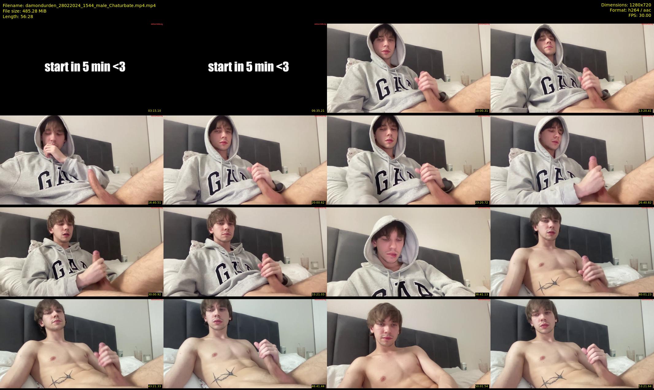damondurden — 57 minute Chaturbate male cam show recording, 720p, Feb 28, 2024