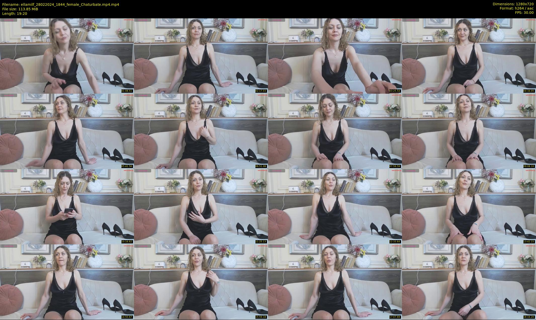 ellamilf — 20 minute Chaturbate female cam show recording, 720p, Feb 28, 2024