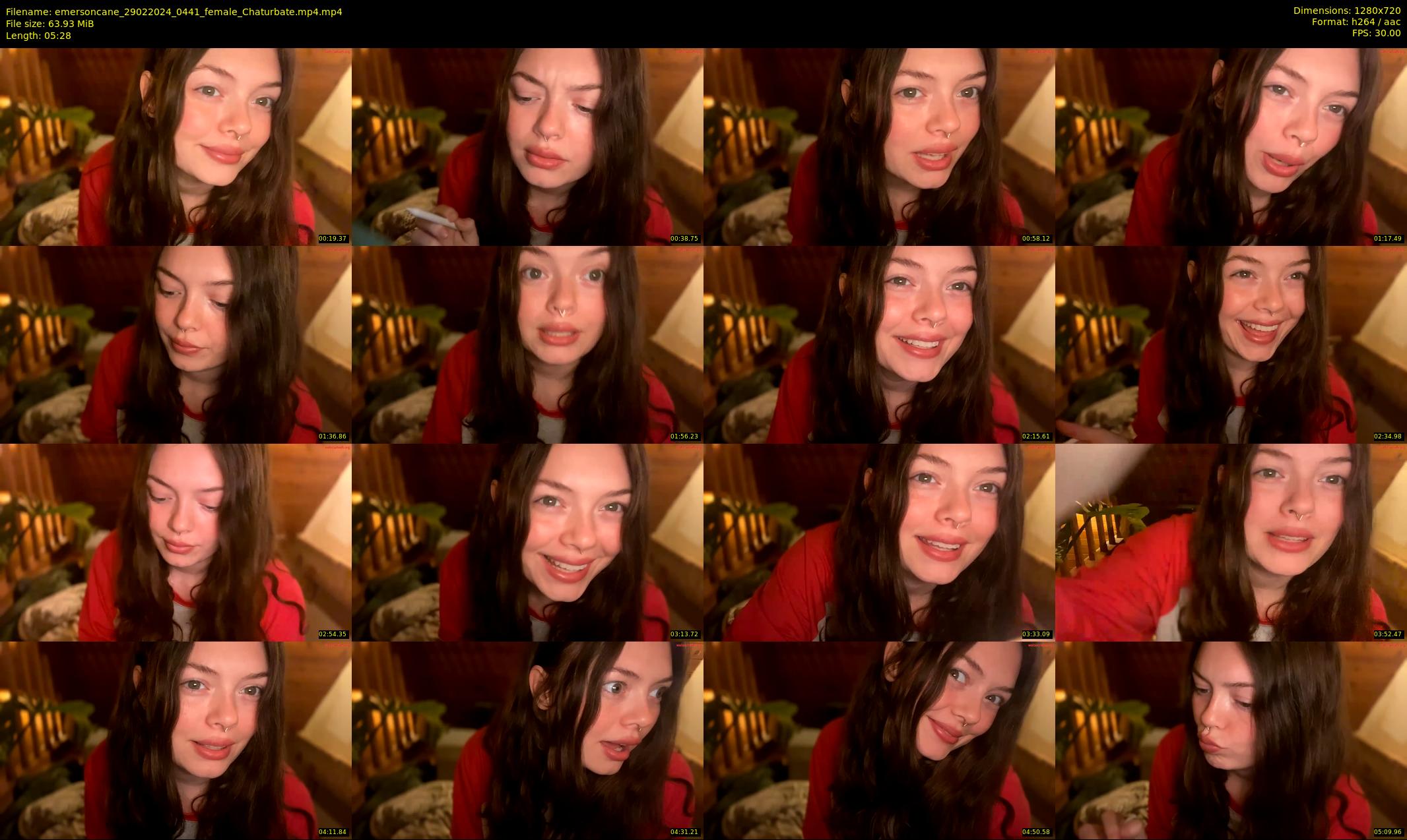 emersoncane — 6 minute Chaturbate female cam show recording, 720p, Feb 29, 2024