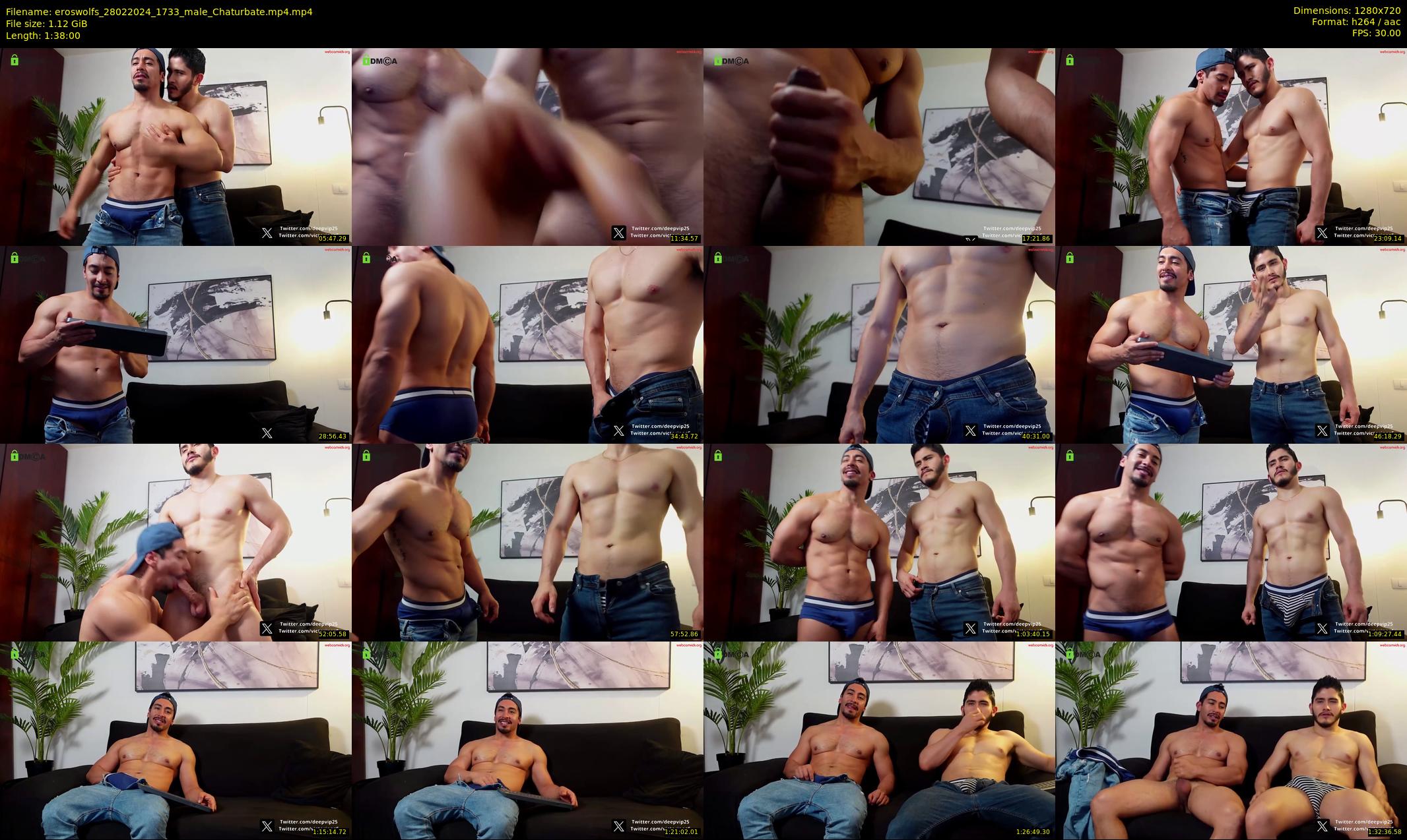 eroswolfs — 98 minute Chaturbate male cam show recording, 720p, Feb 28, 2024