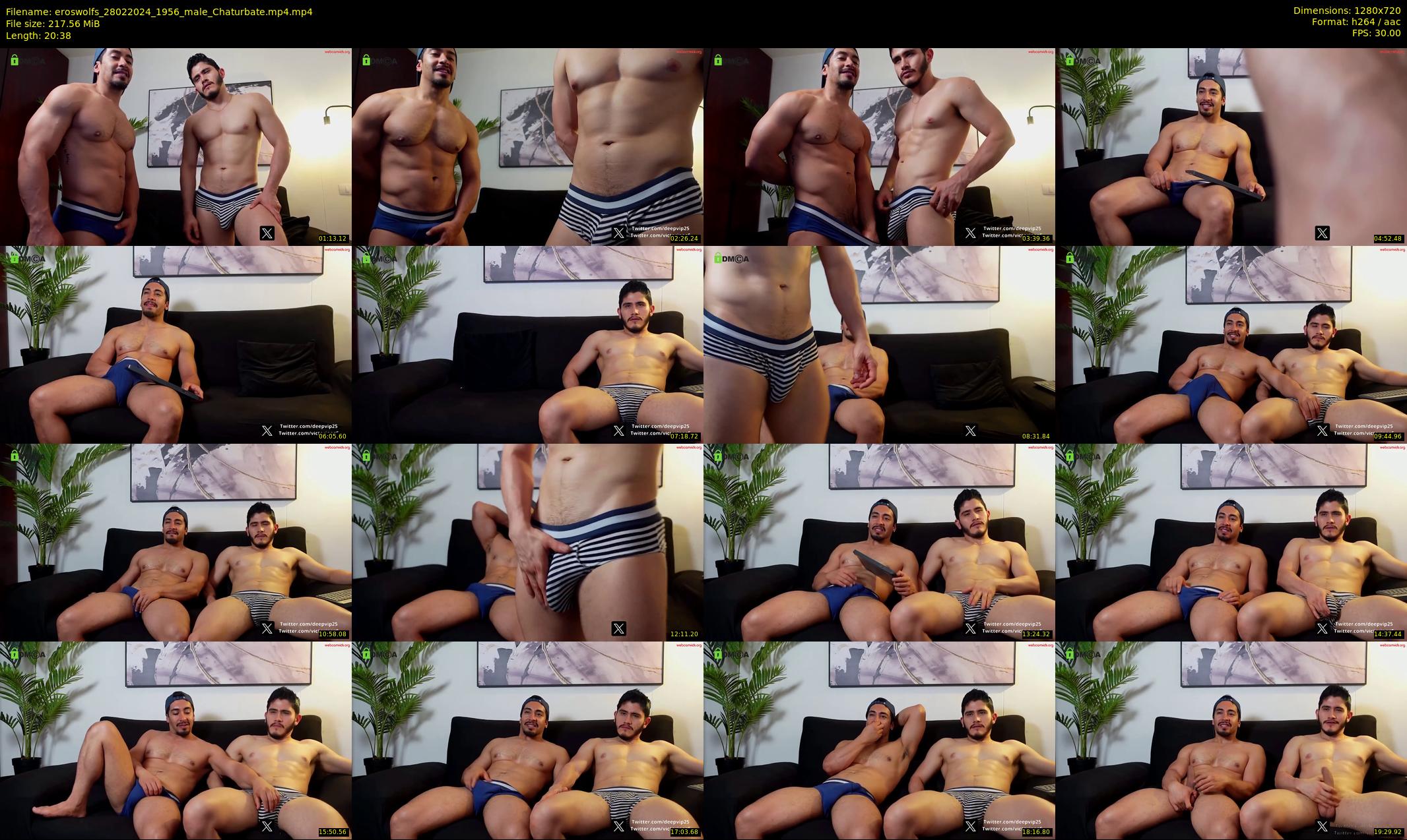 eroswolfs — 21 minute Chaturbate male cam show recording, 720p, Feb 28, 2024