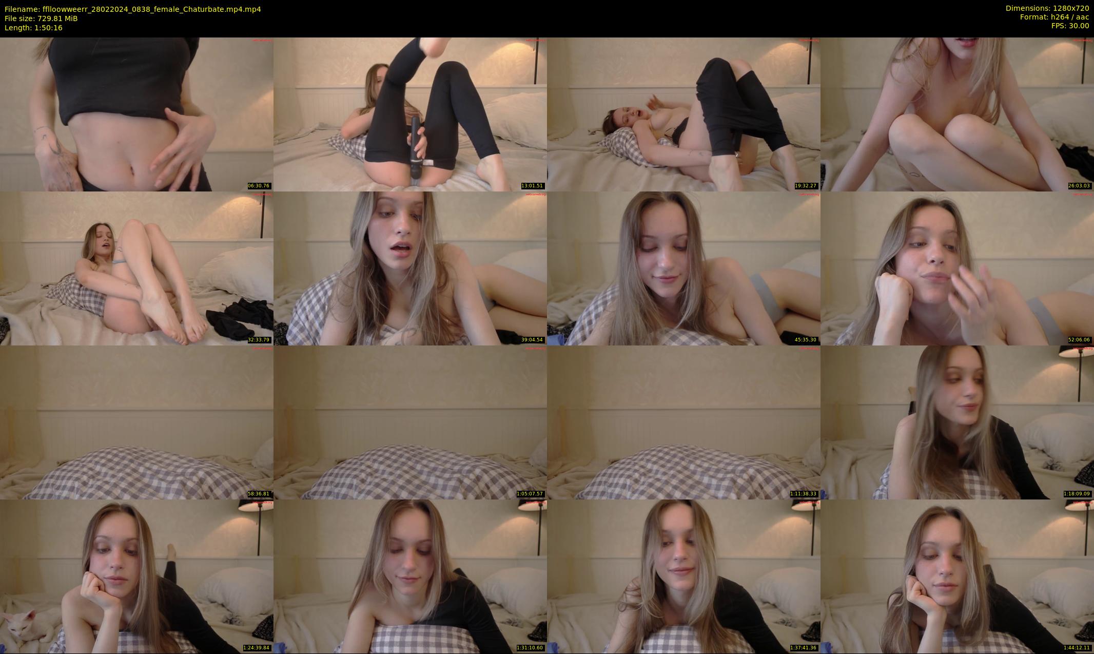 fflloowweerr — 111 minute Chaturbate couple cam show recording, 720p, Feb 28, 2024