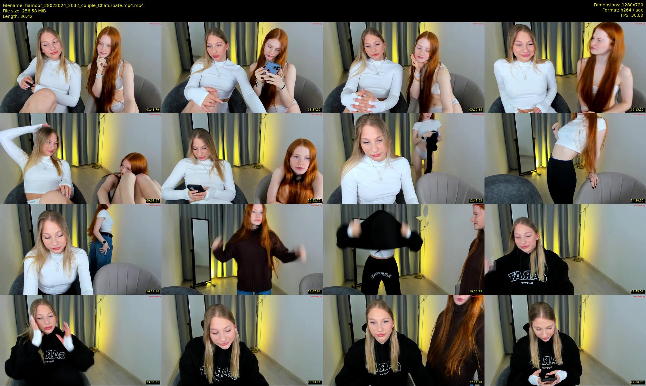 fiamoor — 31 minute Chaturbate female cam show recording, 720p, Feb 28, 2024
