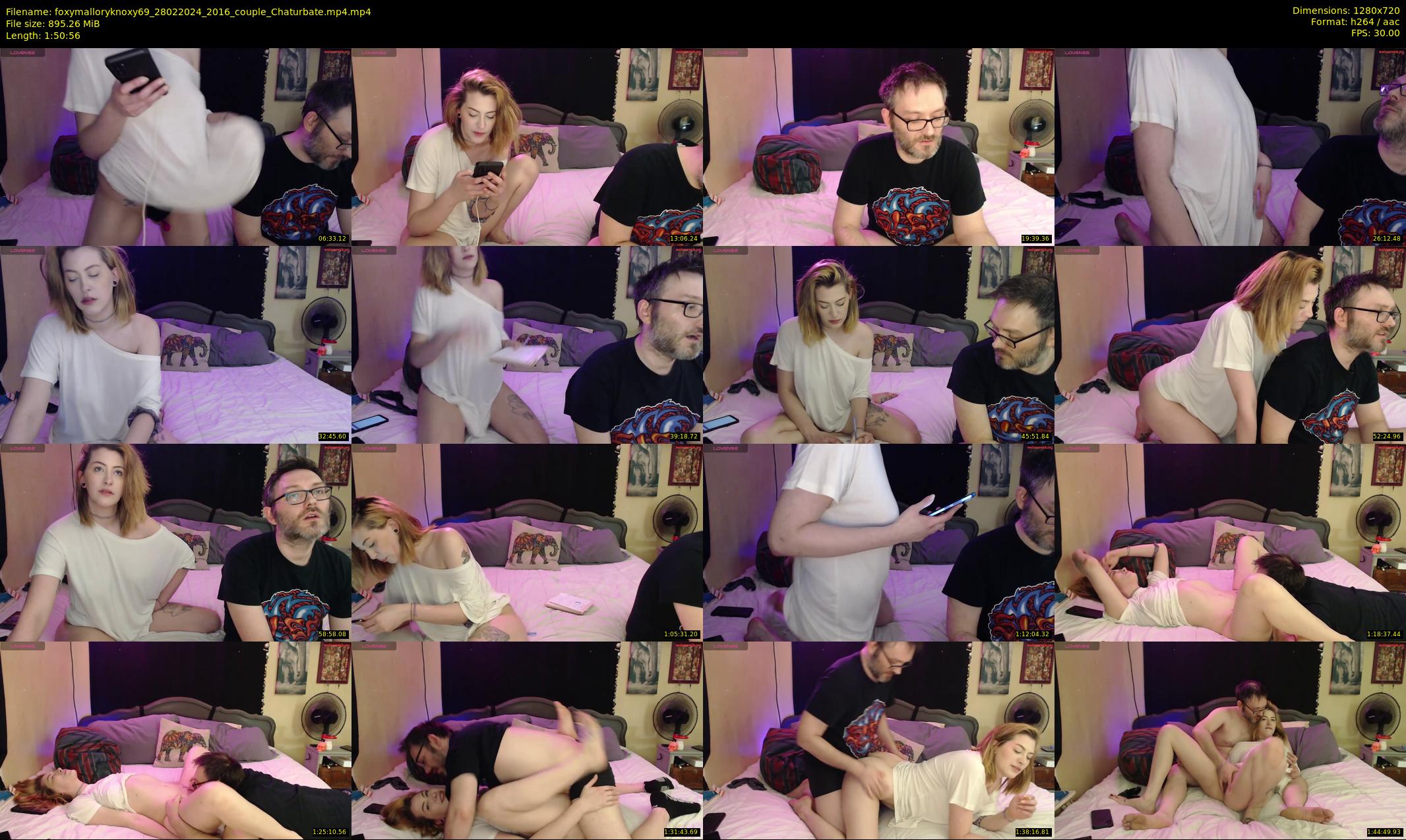 foxymalloryknoxy69 — 111 minute Chaturbate couple cam show recording, 720p, Feb 28, 2024