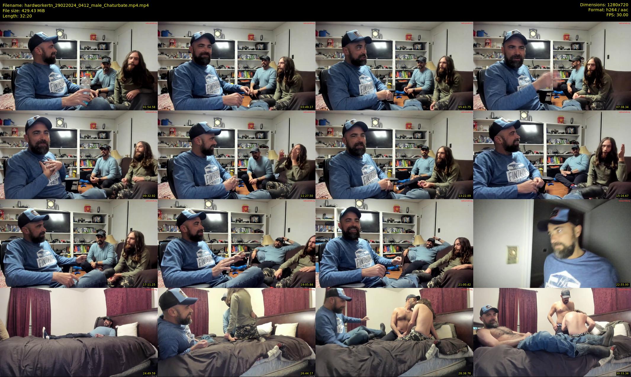 hardworkertn — 33 minute Chaturbate male cam show recording, 720p, Feb 29, 2024